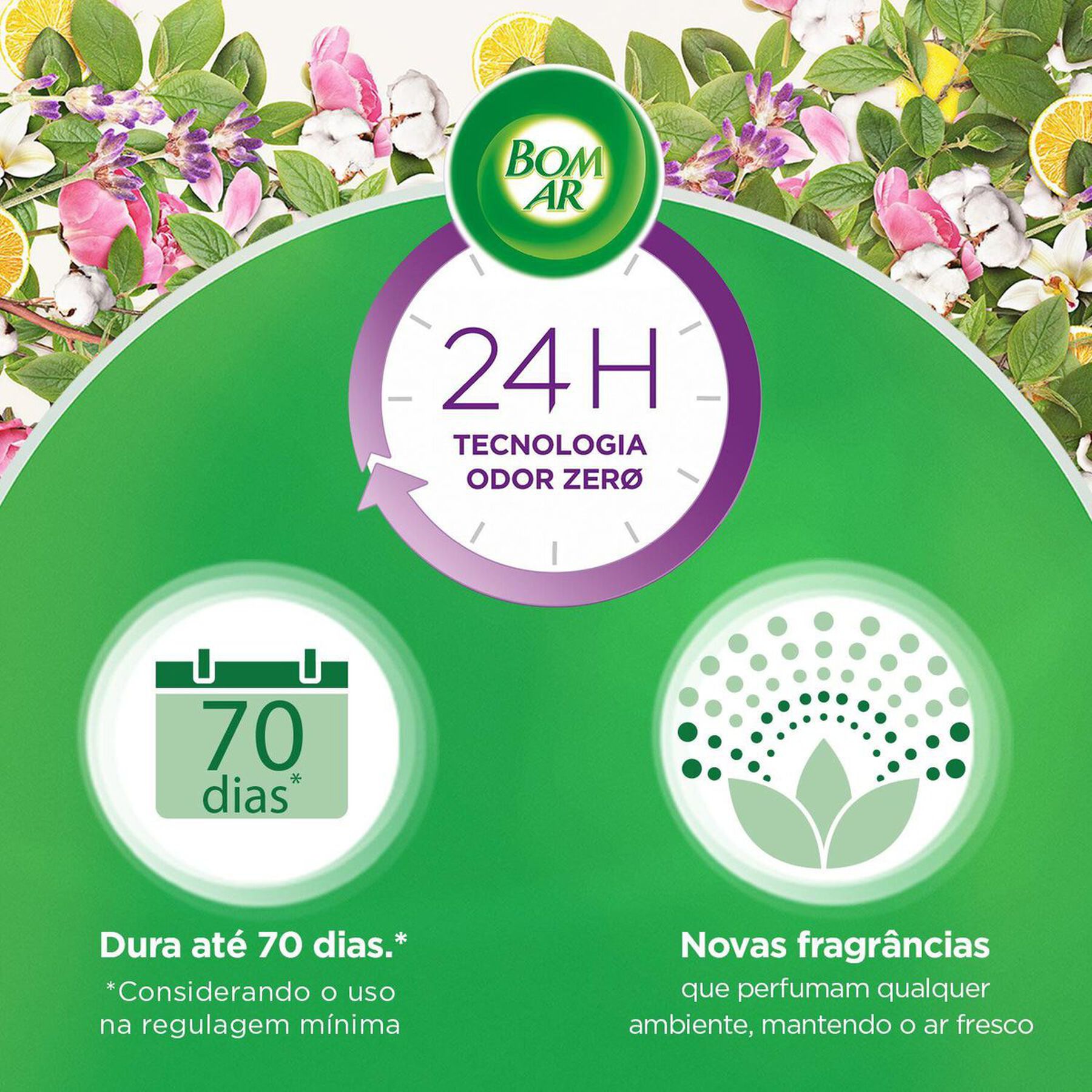 Odorizador de Ambiente Freshmatic Lavanda Bom Ar Air Wick Frasco C/2 Unidades 250ml Cada