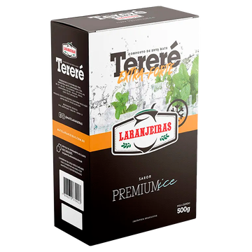 Composto de Erva Mate Tereré Extra-Forte Premium Ice Laranjeiras 500g