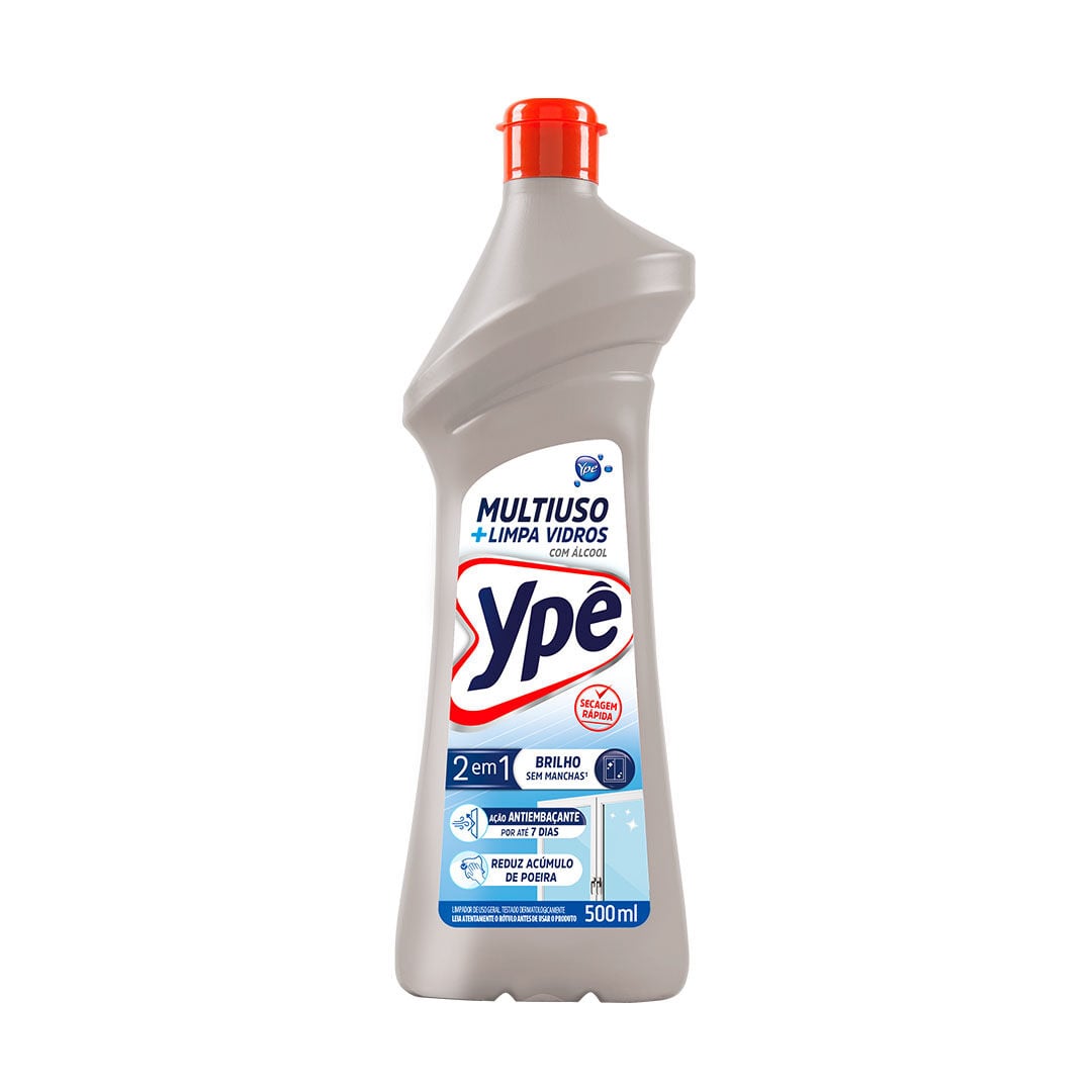 Limpador Multiuso com &Aacute;lcool Yp&ecirc; Premium Squeeze 500ml&nbsp;