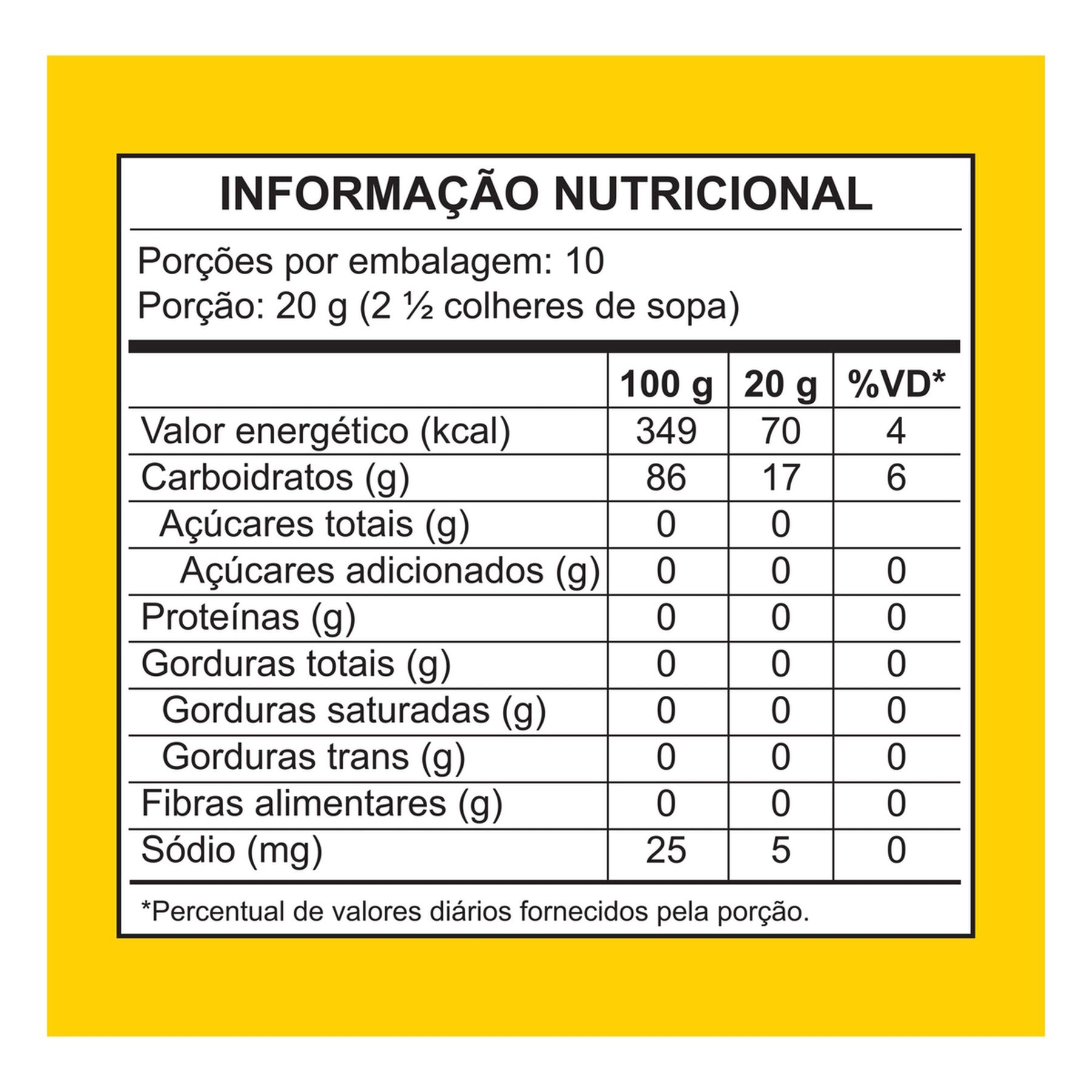 Amido de Milho Maizena Duryea Caixa 200g