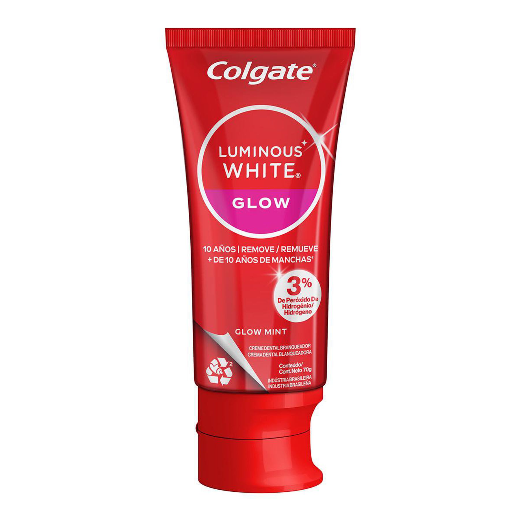 Creme Dental Clareador Colgate Luminous White Glow 70g