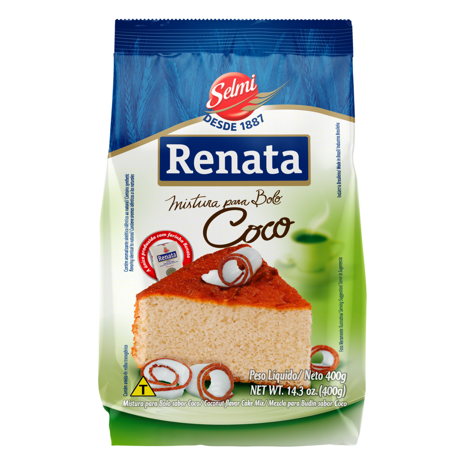 Mistura para Bolo Coco Renata 400g