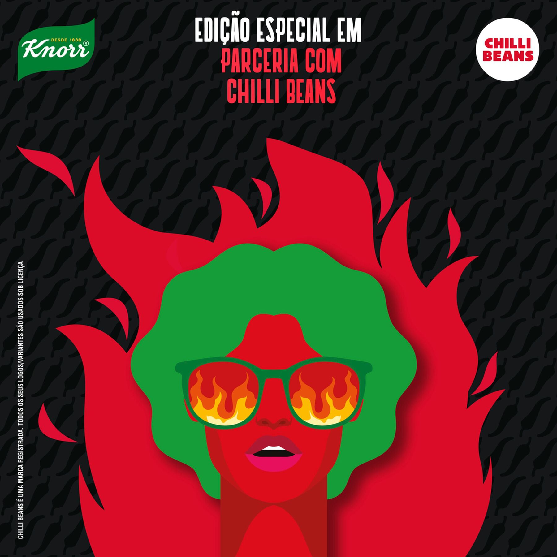 Molho de Pimenta Knorr e Chilli Beans 60ml