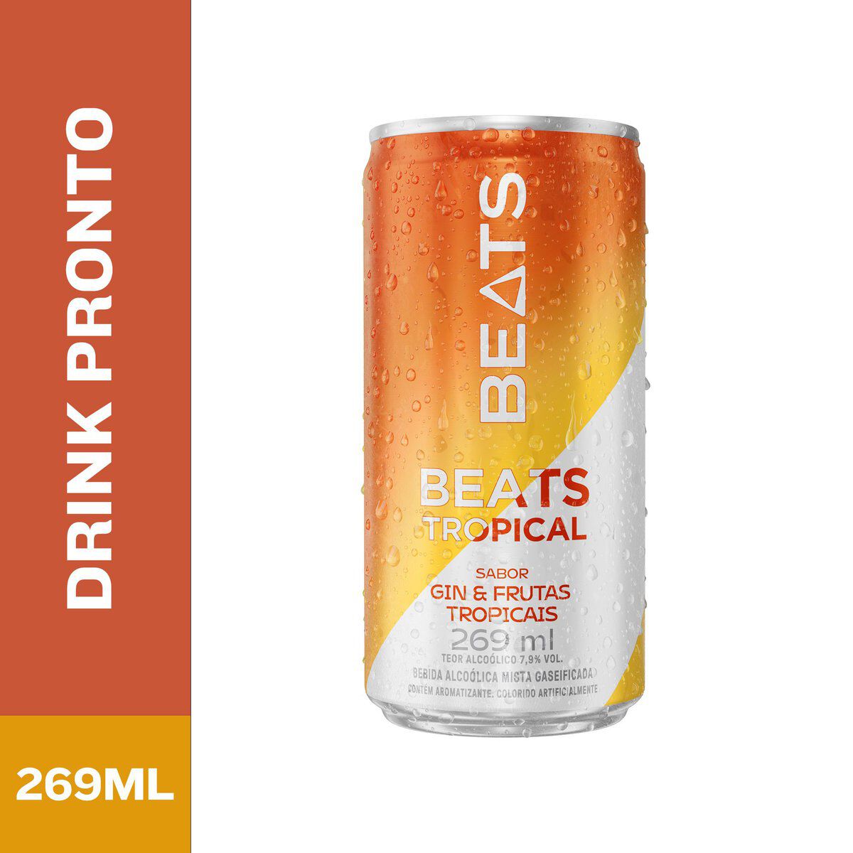 Drink Pronto Beats Tropical 269ml Lata&nbsp;