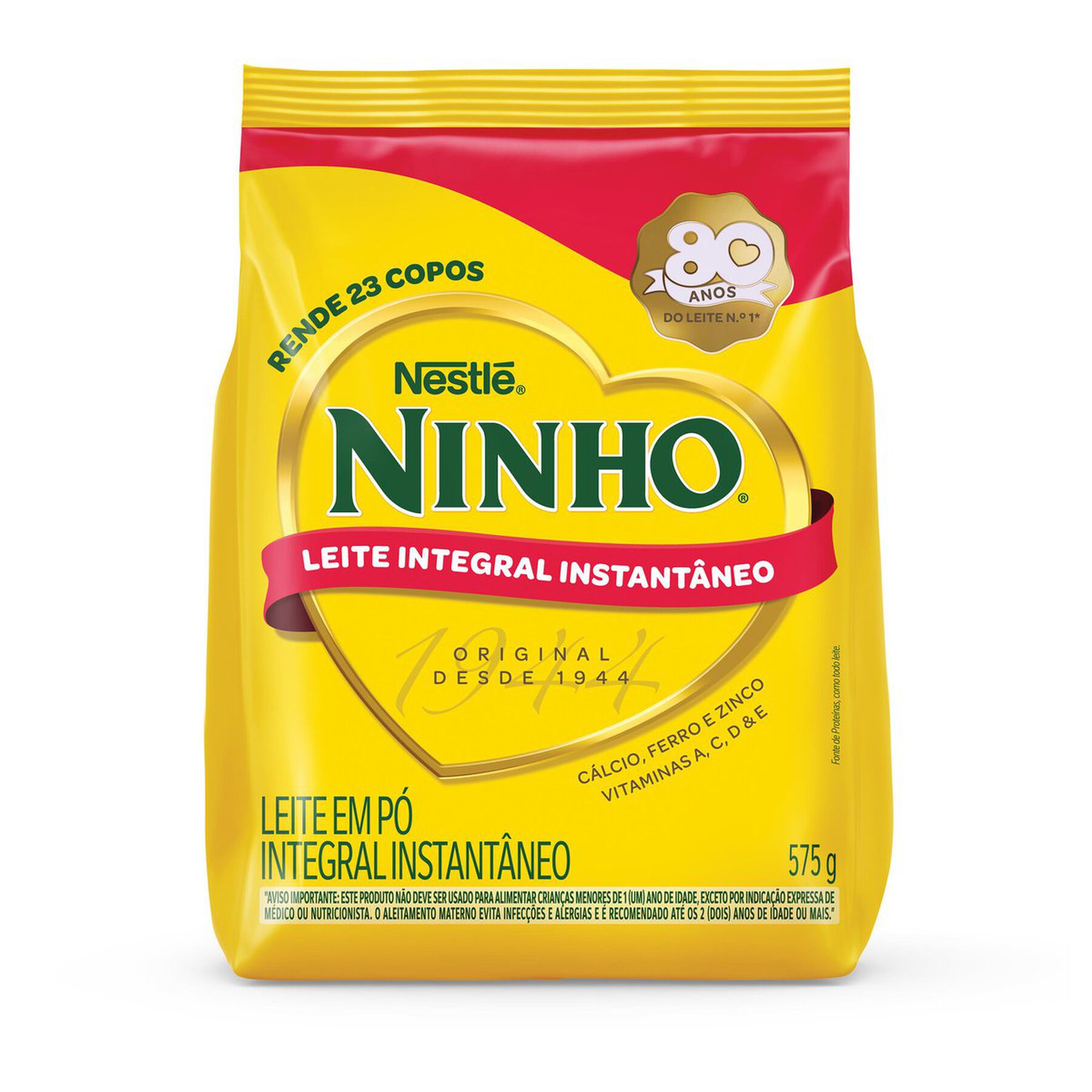Leite em P&oacute; Ninho Integral Instant&acirc;neo Sach&ecirc; 575g&nbsp;