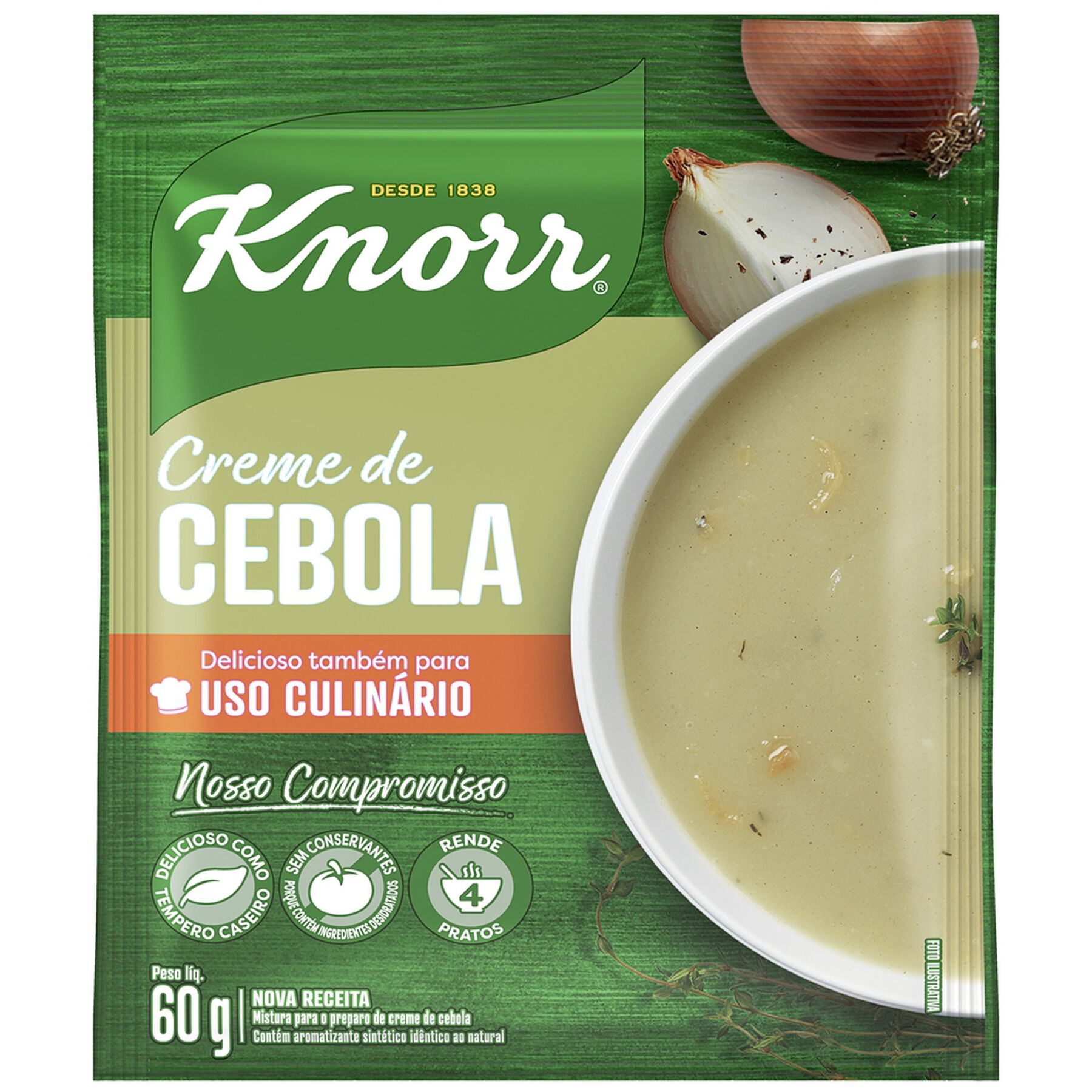 Creme Cebola Knorr Sachê 60g