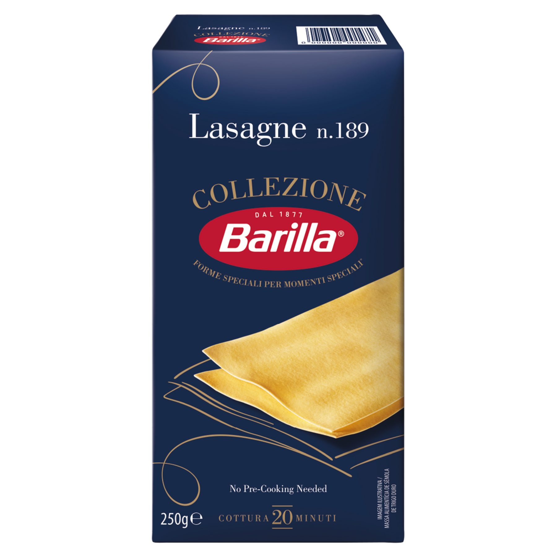 Massa de S&ecirc;mola de Trigo Barilla Caixa 250g&nbsp;