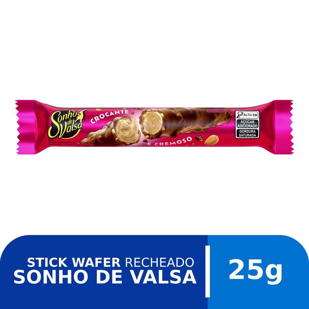 Wafer Sonho de Valsa Lacta Pacote 25g