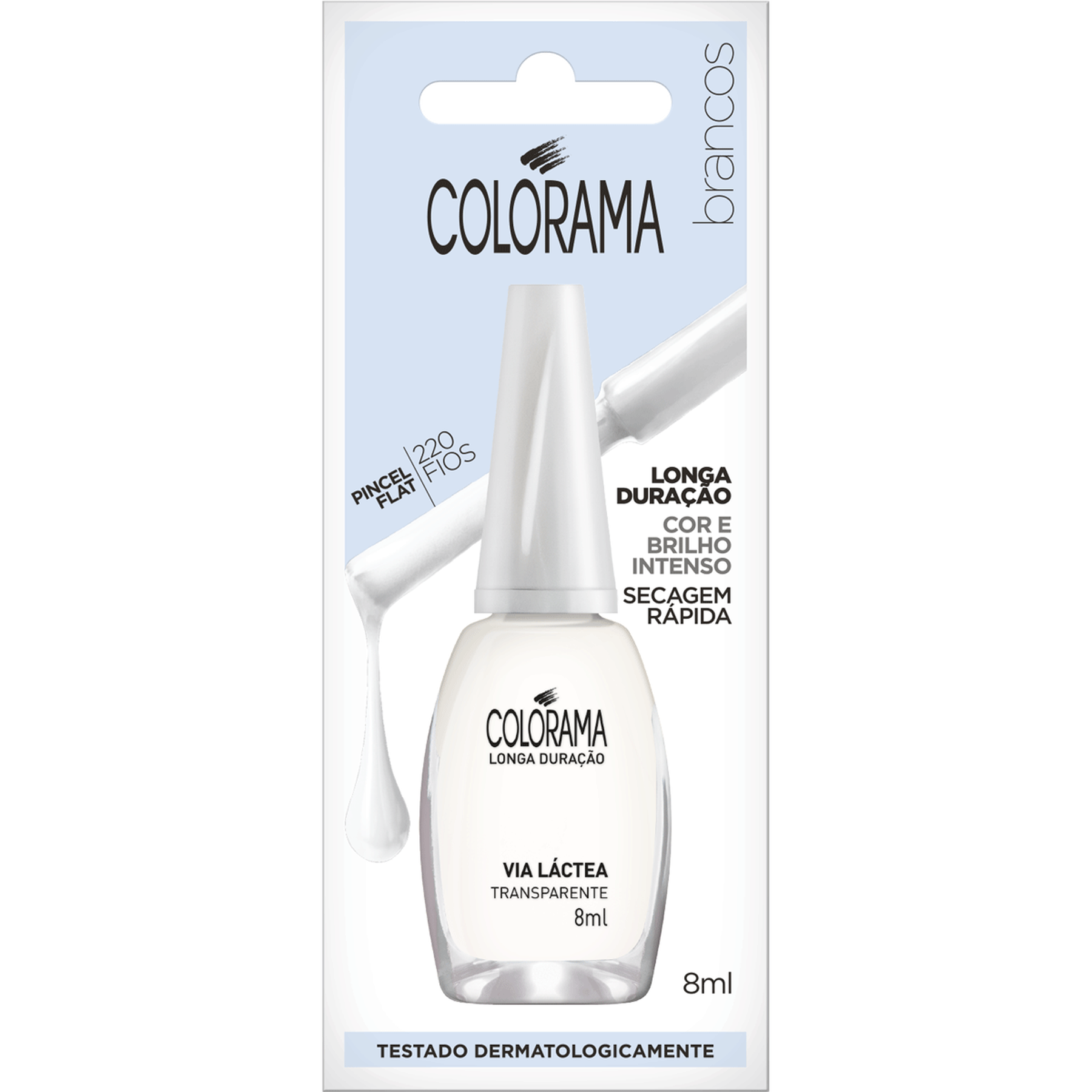 Esmalte Transparente Via L&aacute;ctea&nbsp;Colorama 8ml