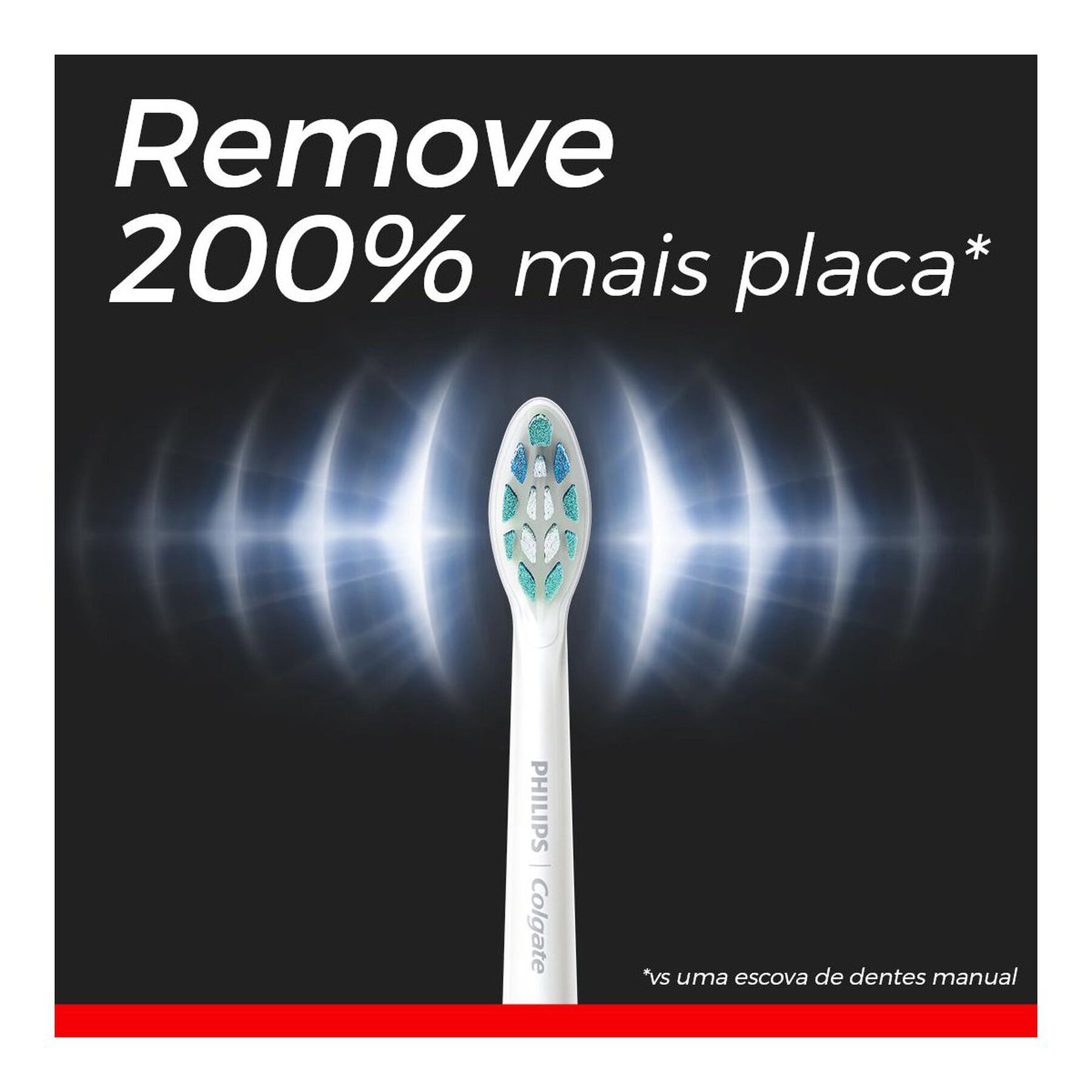 Escova Dental Elétrica SonicPro 30 + Refil Colgate + Philips