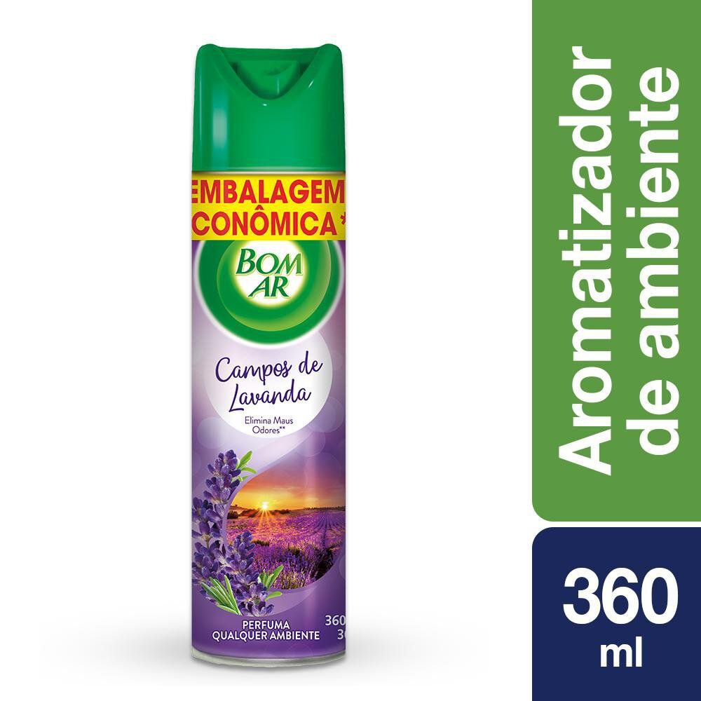 Neutralizador de Odores Lavanda Air Wick Bom Ar Frasco 360ml Embalagem Econ&ocirc;mica