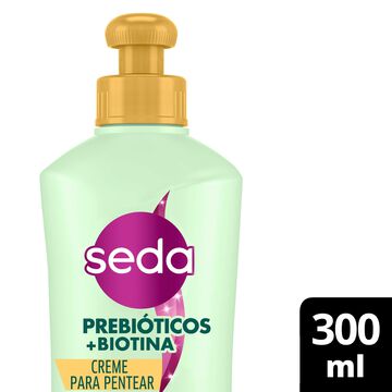 Creme para Pentear Prebióticos + Biotina Seda Frasco 300ml