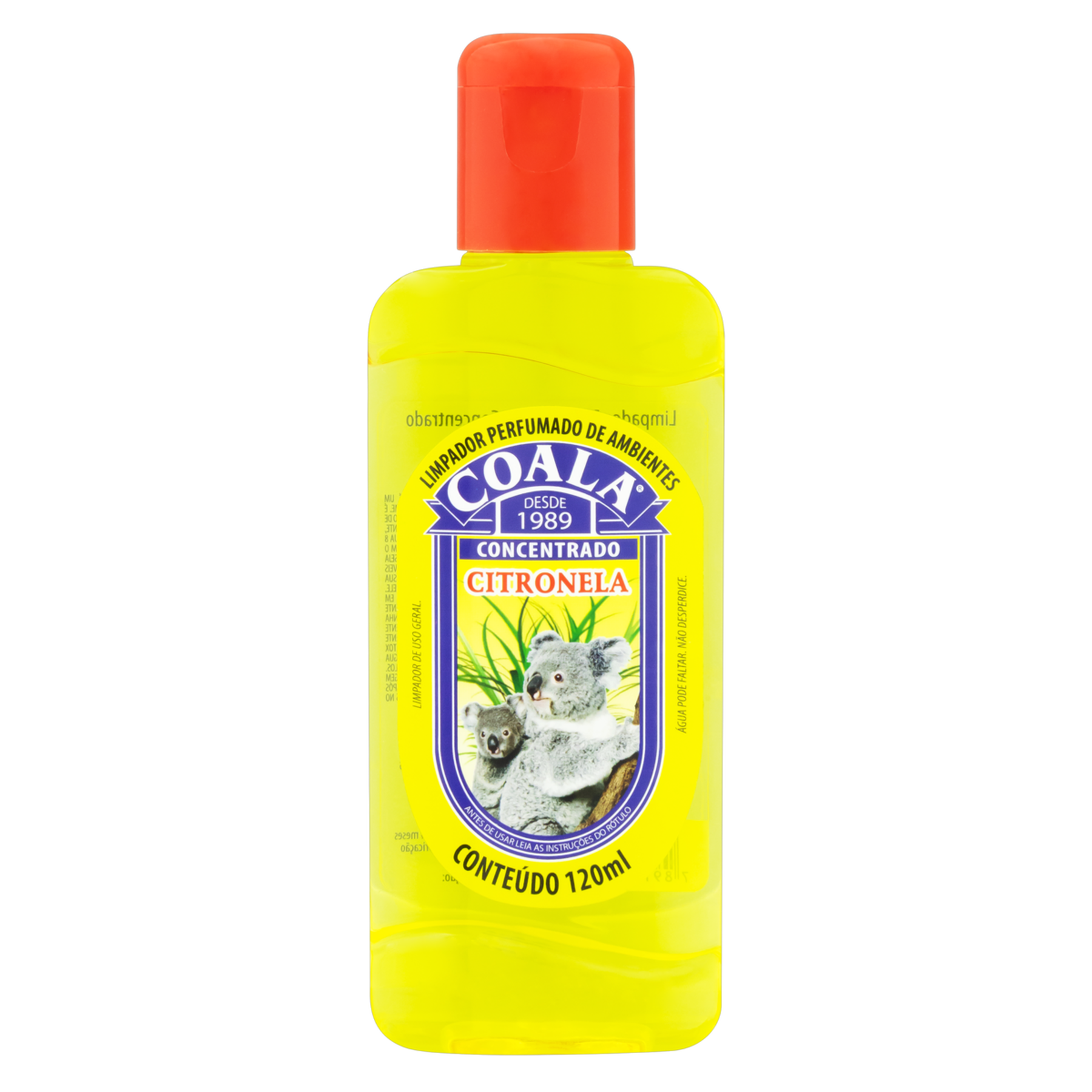 Limpador Perfumado Concentrado Citronela Coala Squeeze 120ml