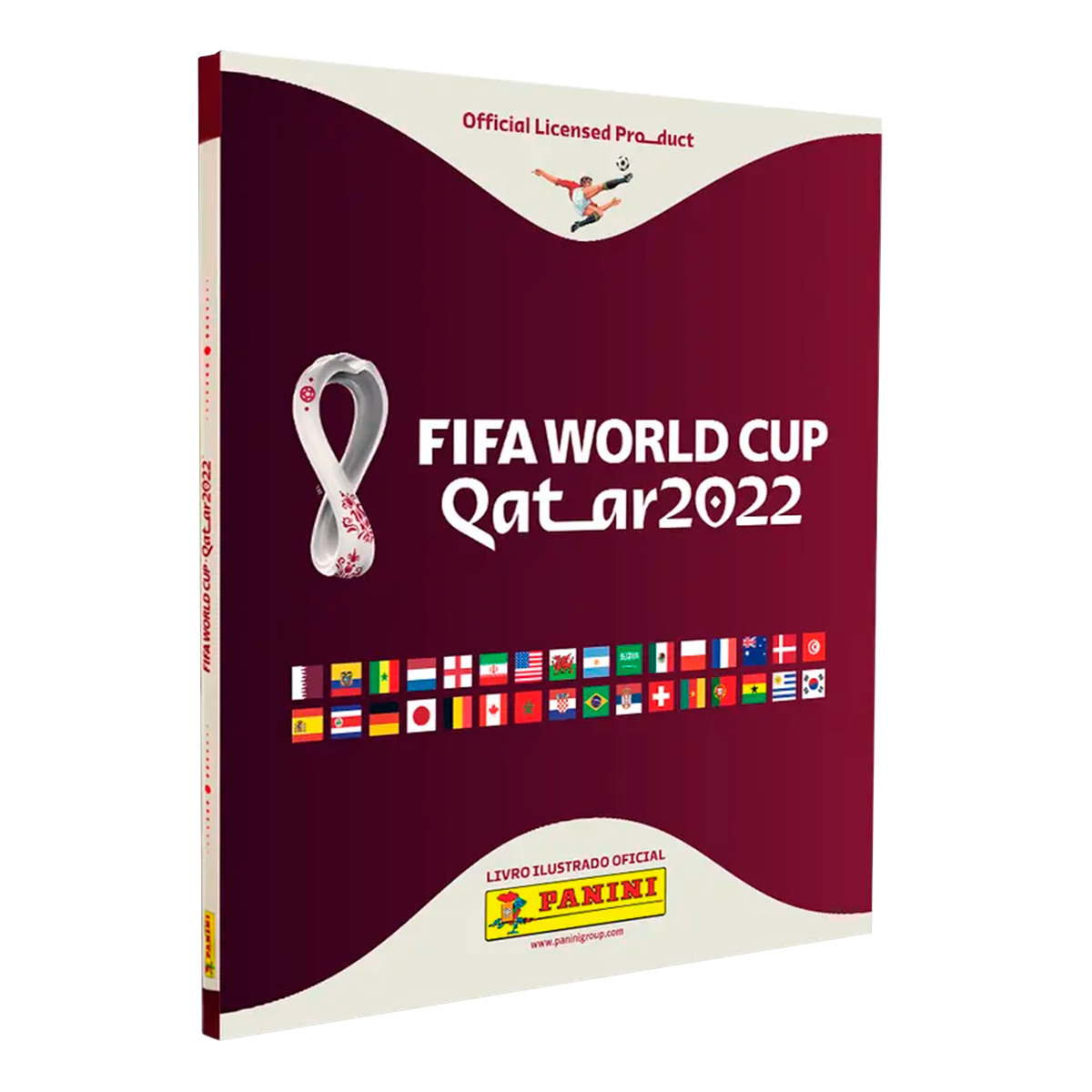 &Aacute;lbum Capa Dura Copa Do Mundo 2022