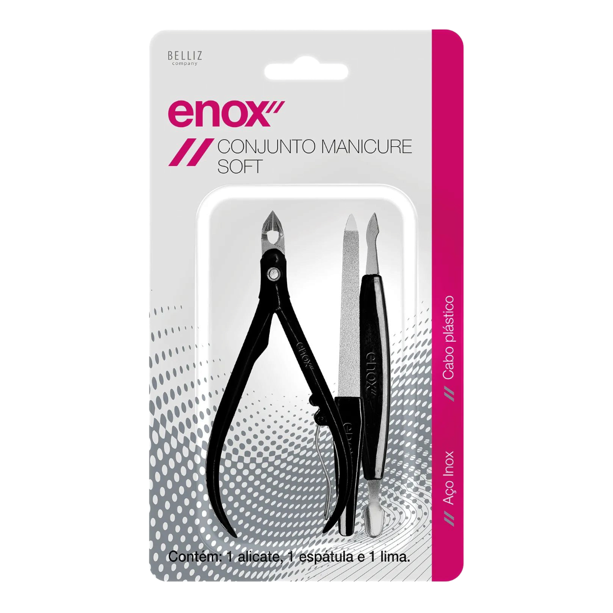 Conjunto Manicure Soft Enox Belliz