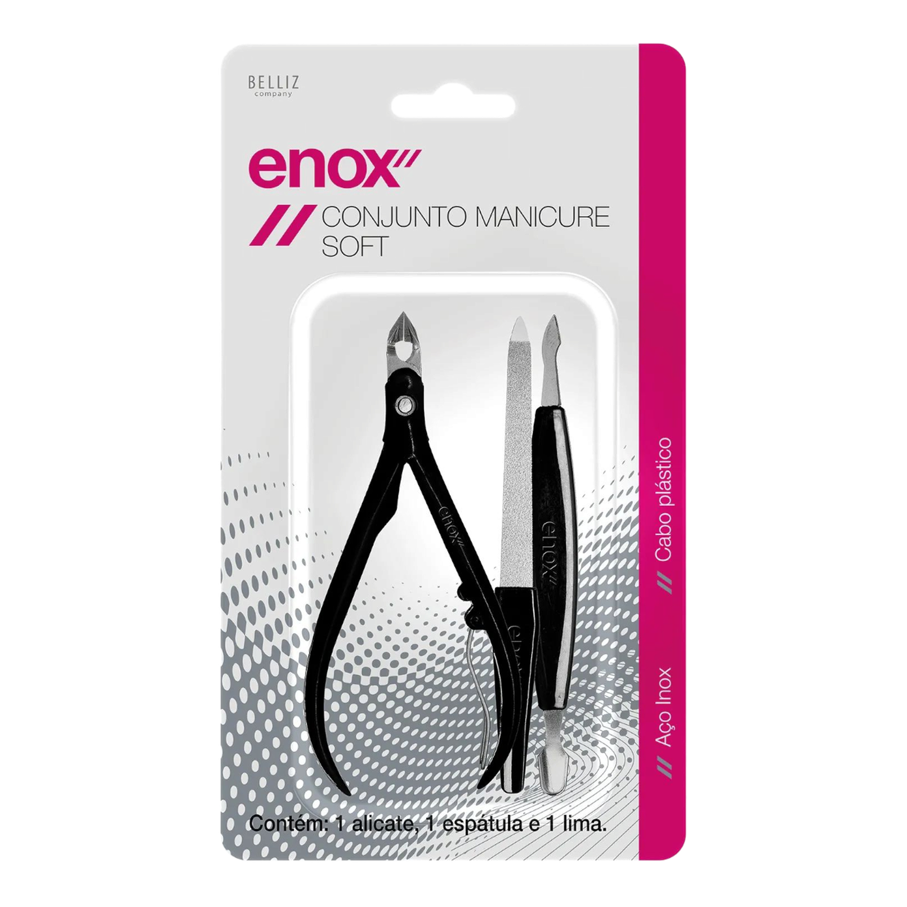 Conjunto Manicure Soft Enox Belliz