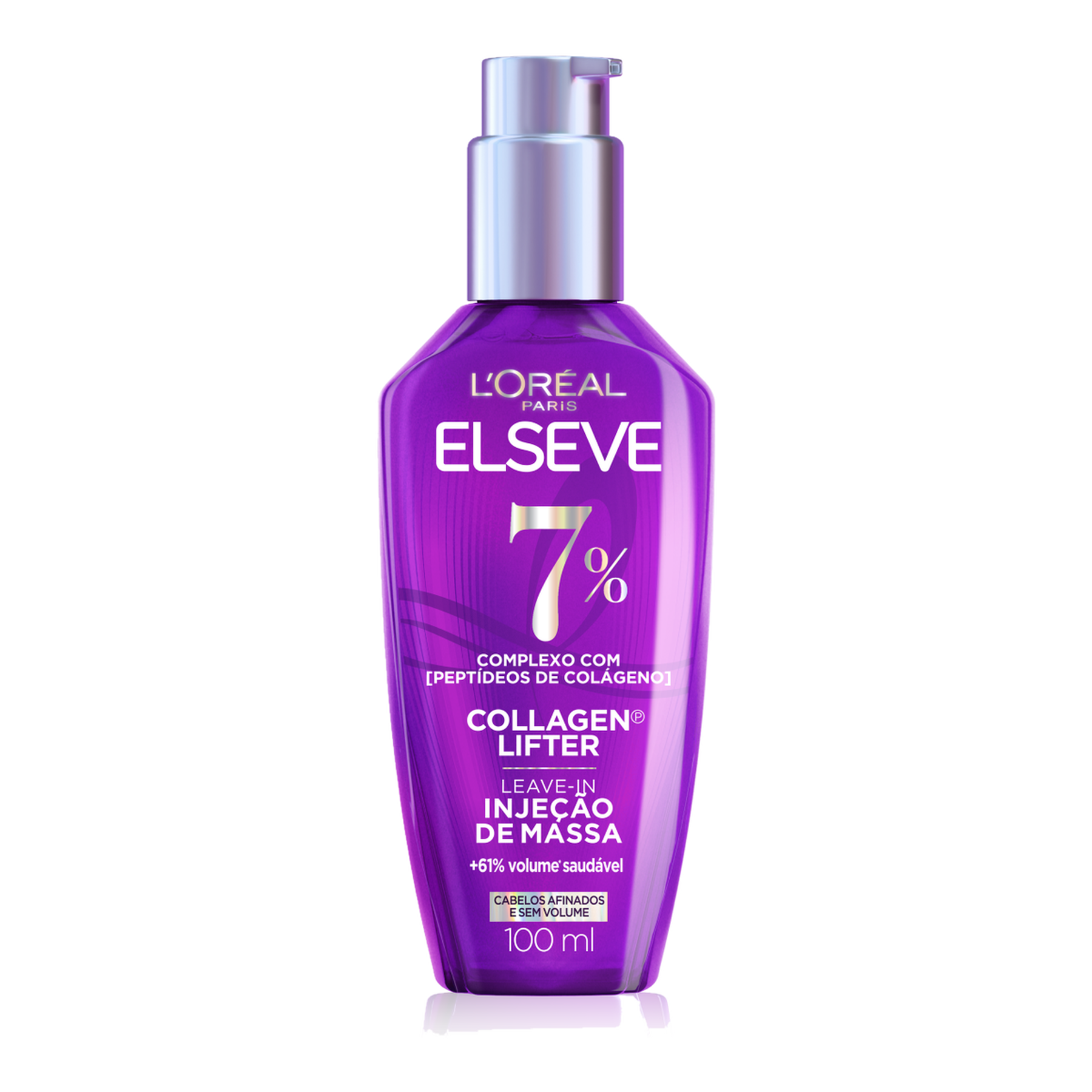 Leave-In Collagen Lifter Inje&ccedil;&atilde;o de Massa L'or&eacute;al Paris Elseve Frasco 100ml Pump