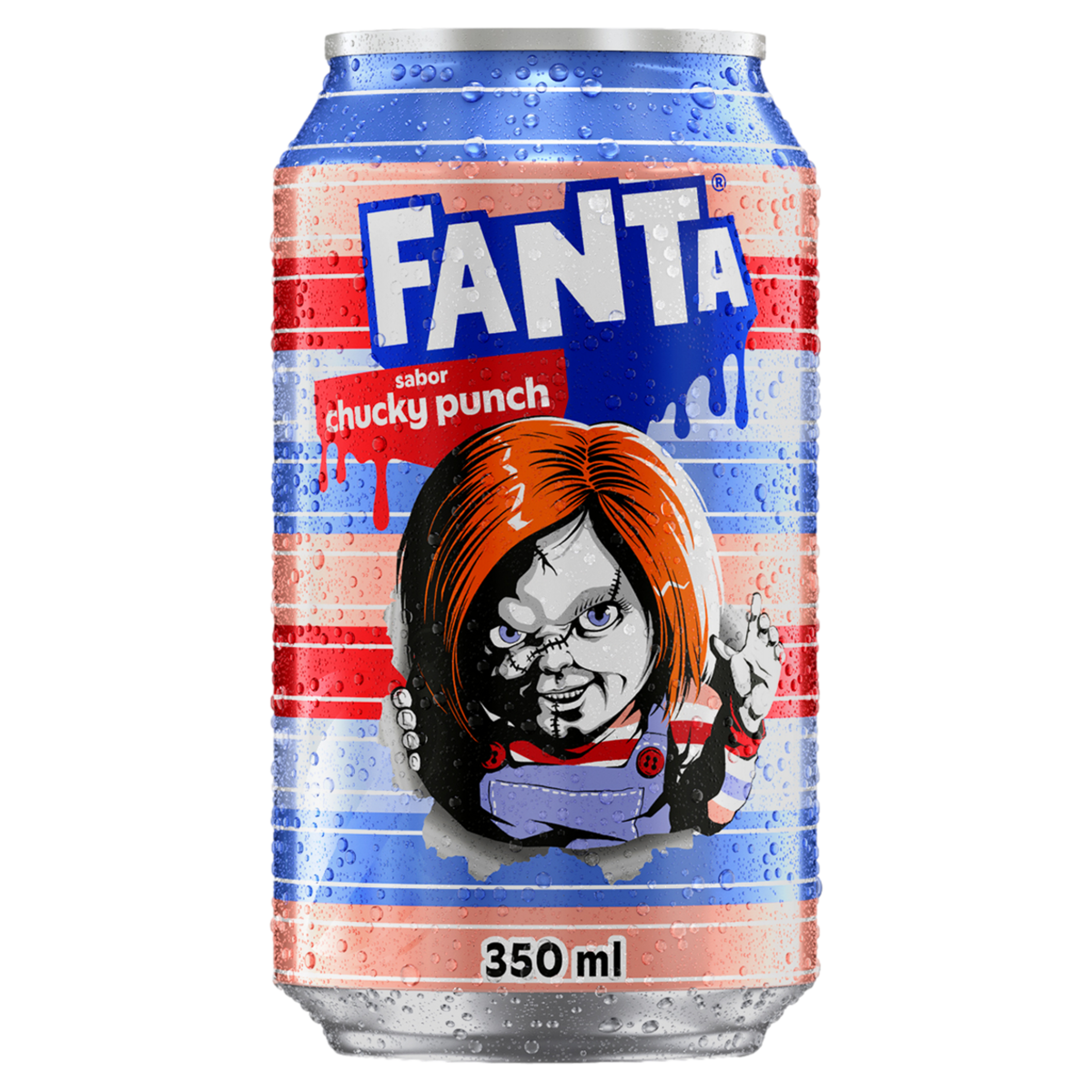 Refrigerante Chucky Punch Fanta Lata 350ml