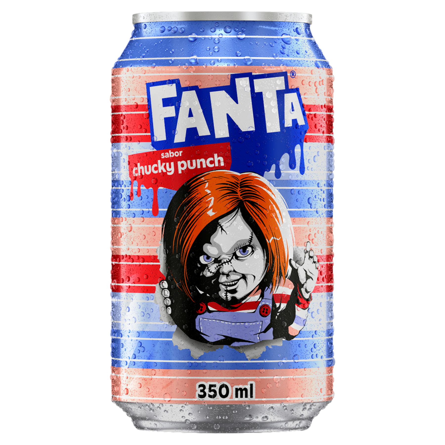 Refrigerante Chucky Punch Fanta Lata 350ml