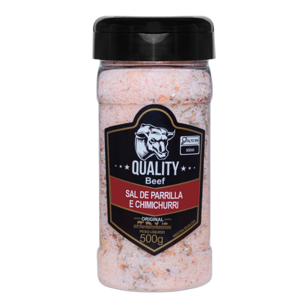 Sal de Parilla e Chimichurri Quality Beef Frasco 500g