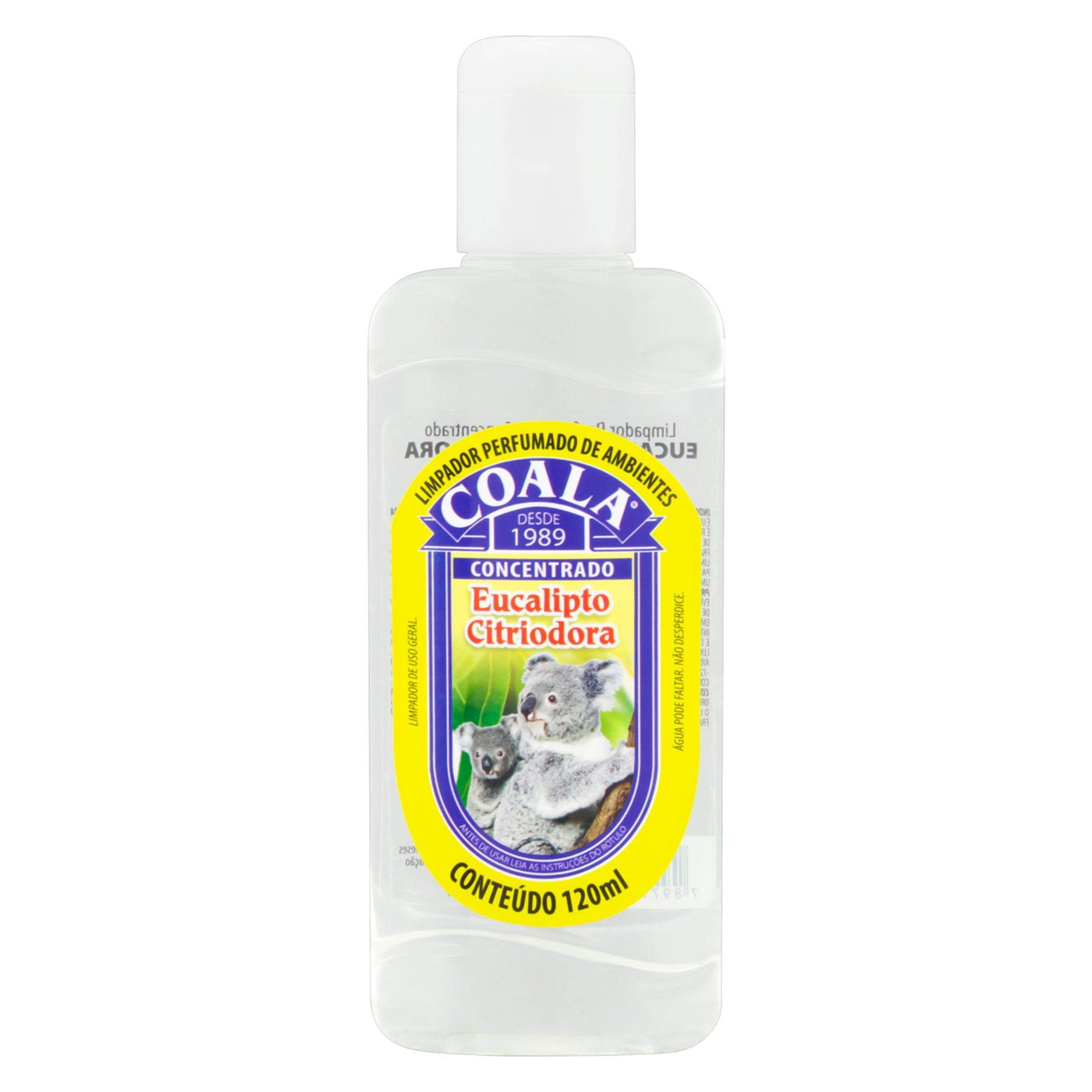 Limpador Perfumado Concentrado Eucalipto Citriodora Coala Squeeze 120ml