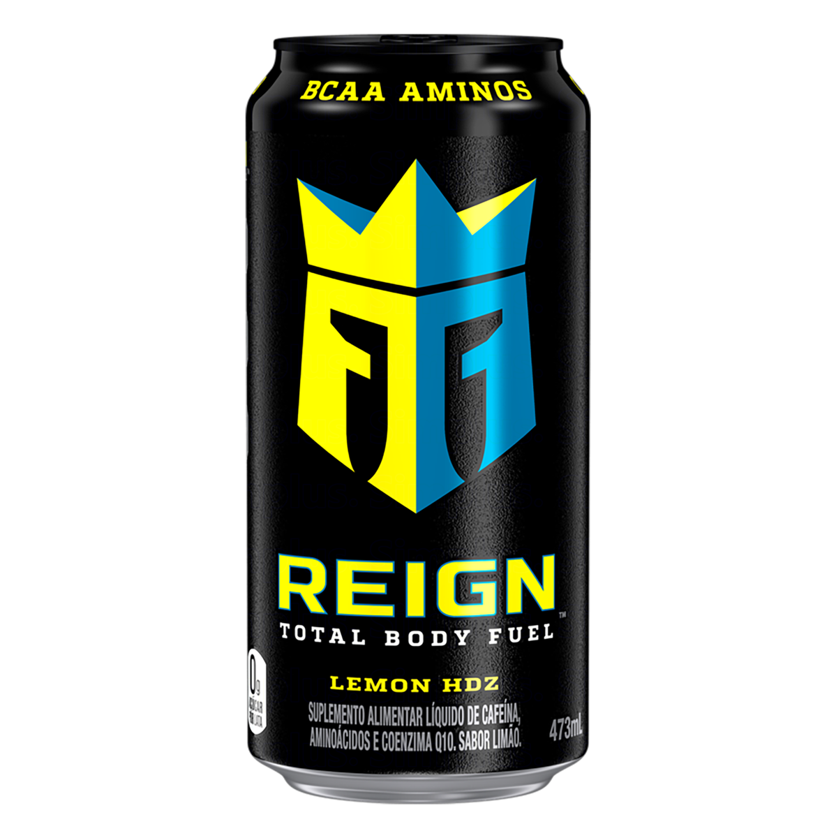 Suplemento Alimentar L&iacute;quido Lemon Hdz Zero A&ccedil;&uacute;car Reign Lata 473ml