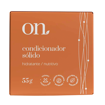 Condicionador Sólido Hidratante / Nutritivo On Orgânico Natural Caixa 55g