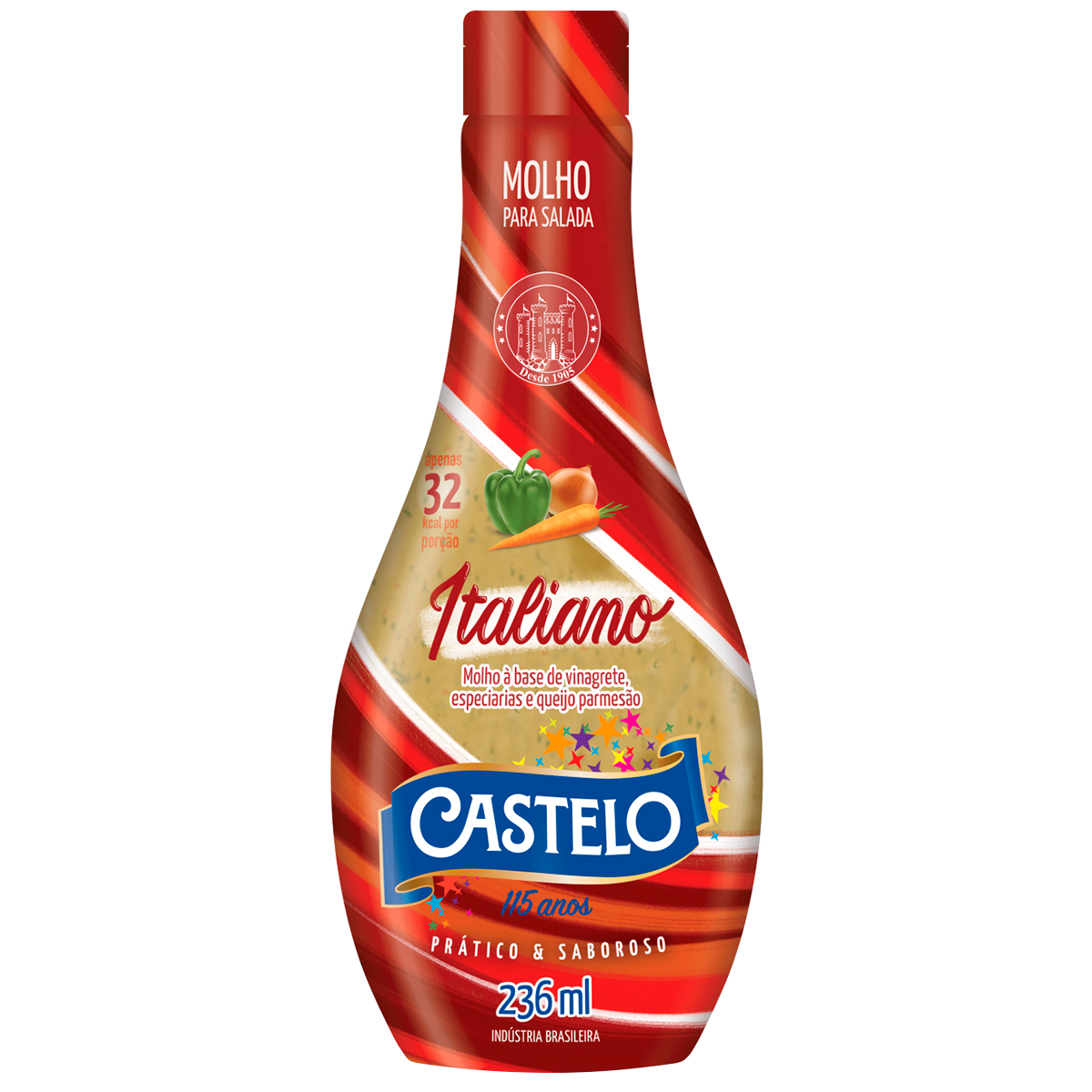 Molho Salada Castelo Italiano 236ml