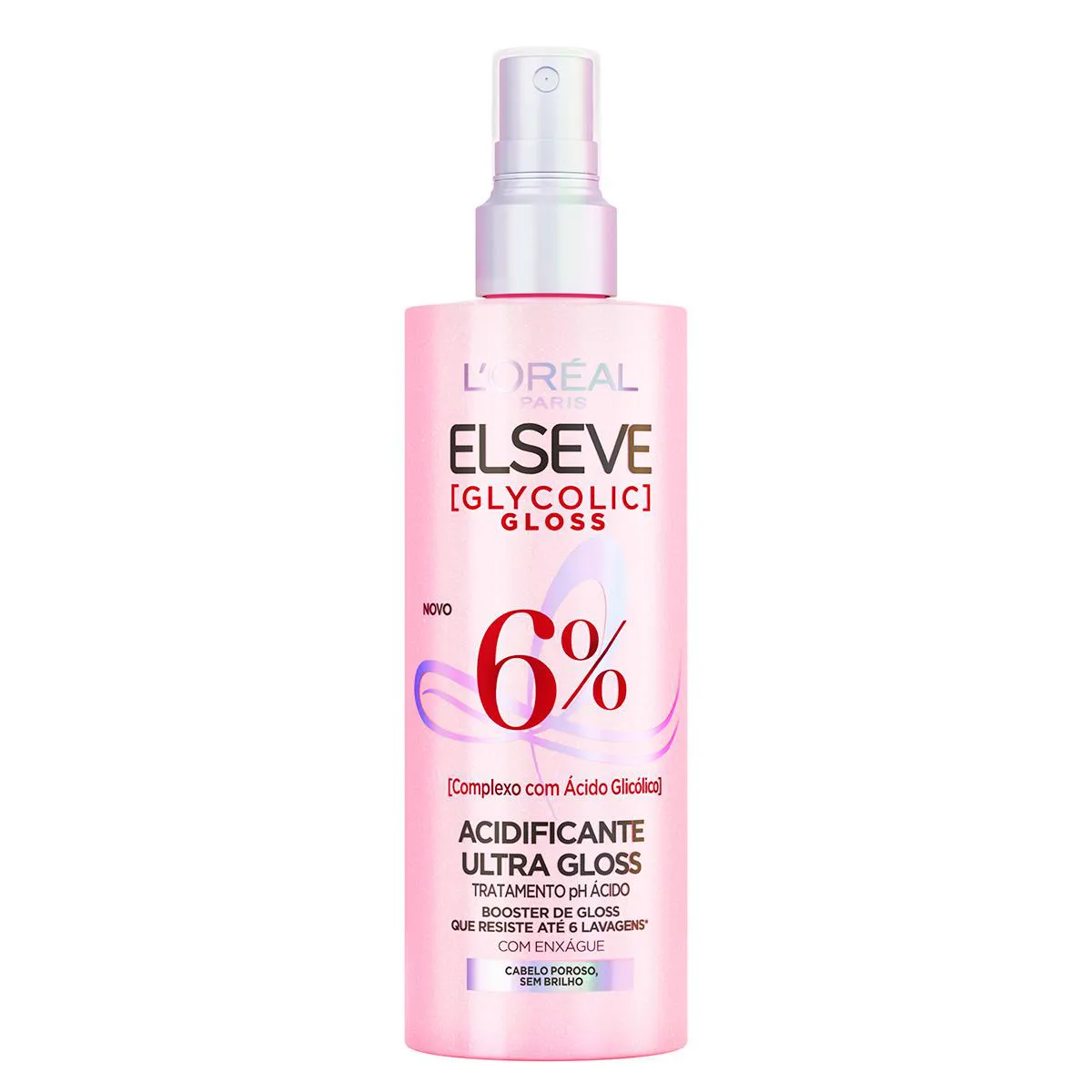 Acidificante Glycolic Gloss Elseve L'Or&eacute;al Paris Spray 200ml
