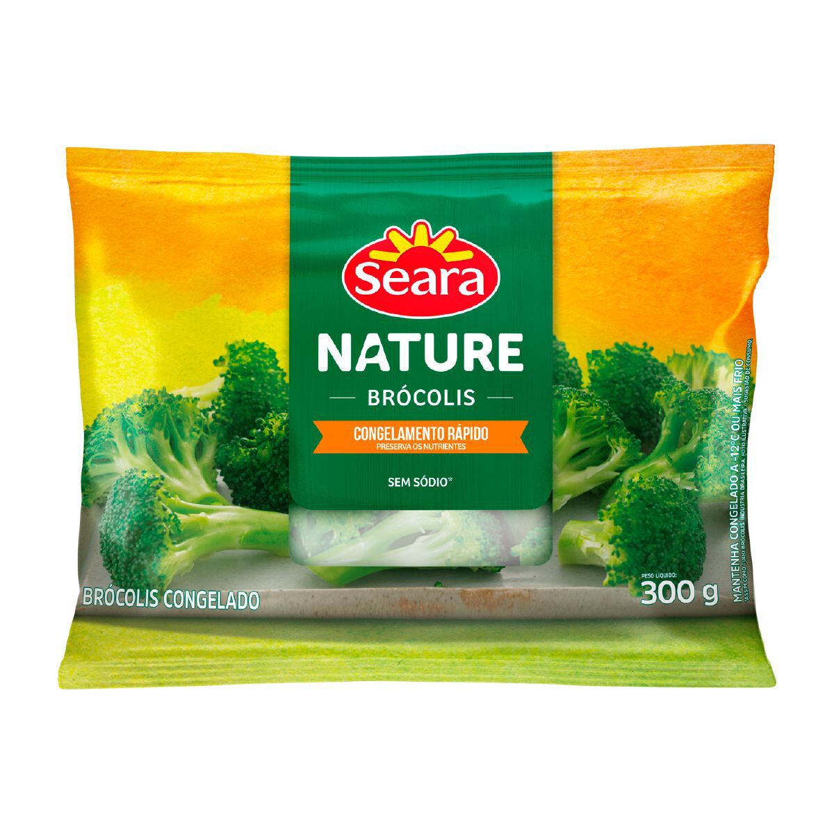 Br&oacute;colis Nature Seara Pacote 300g
