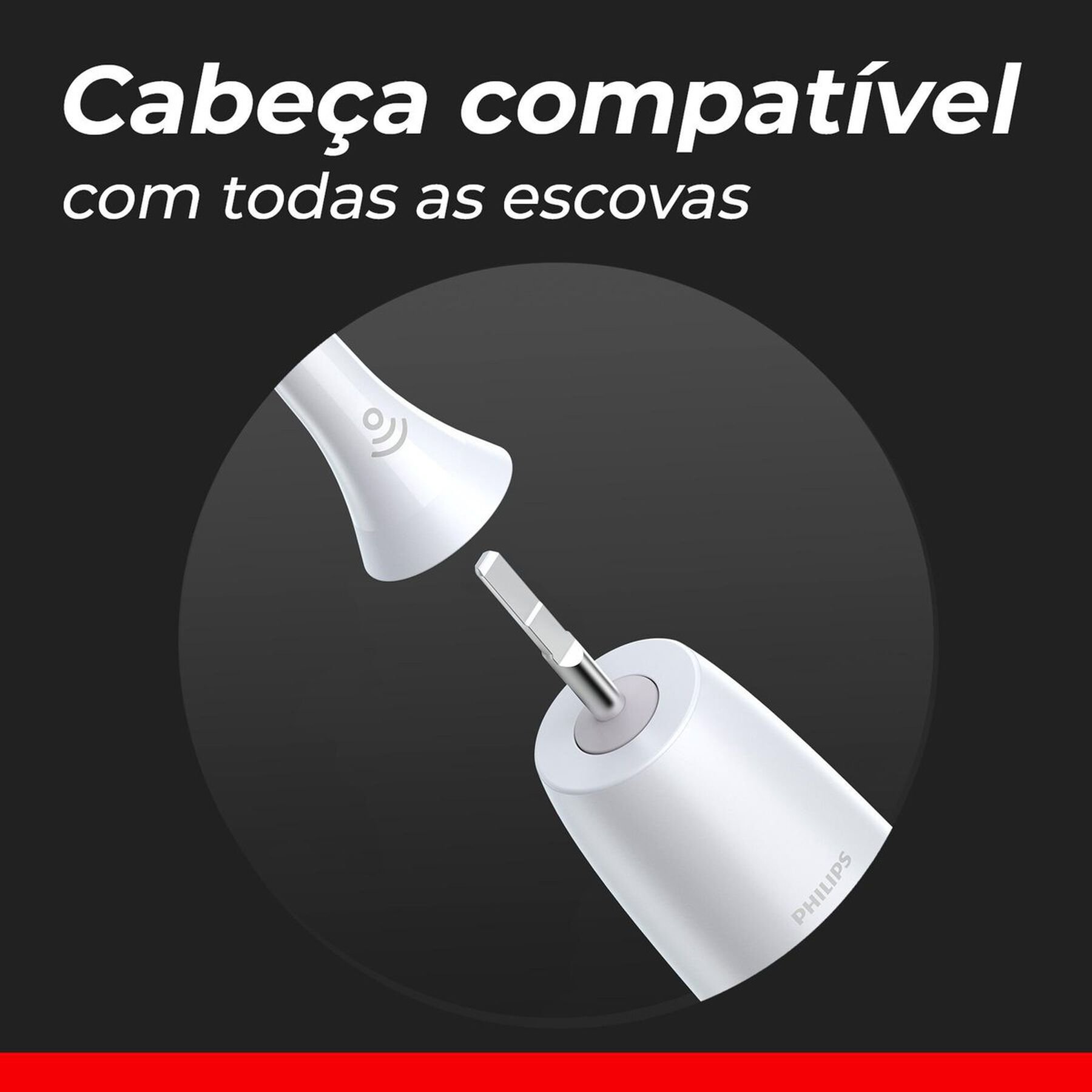 Refil Escova Dental Elétrica Branqueadora Colgate + Philips C/2 Unidades
