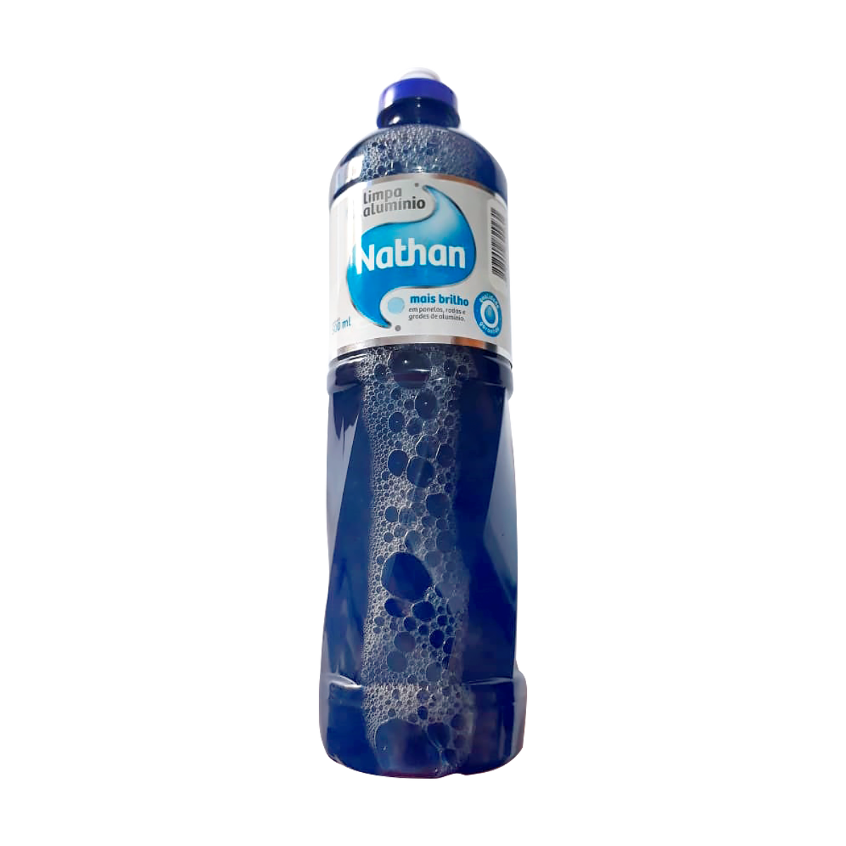 Limpa Alum&iacute;nio Nathan Azul 500ml