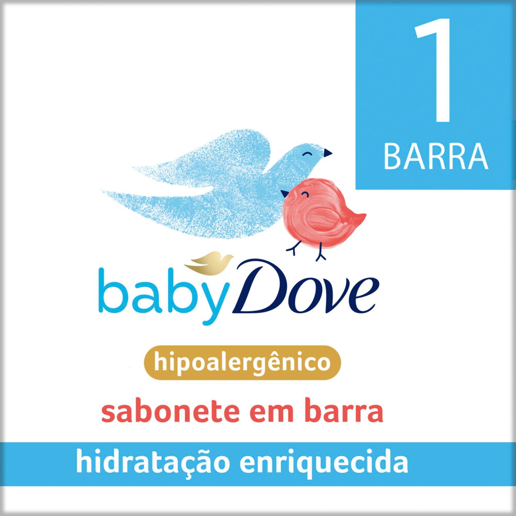 Sabonete em Barra Hidratação Enriquecida Dove Baby Caixa 75g