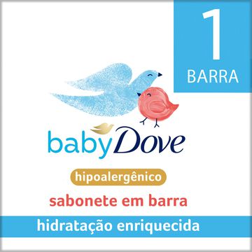 Sabonete em Barra Hidratação Enriquecida Dove Baby Caixa 75g