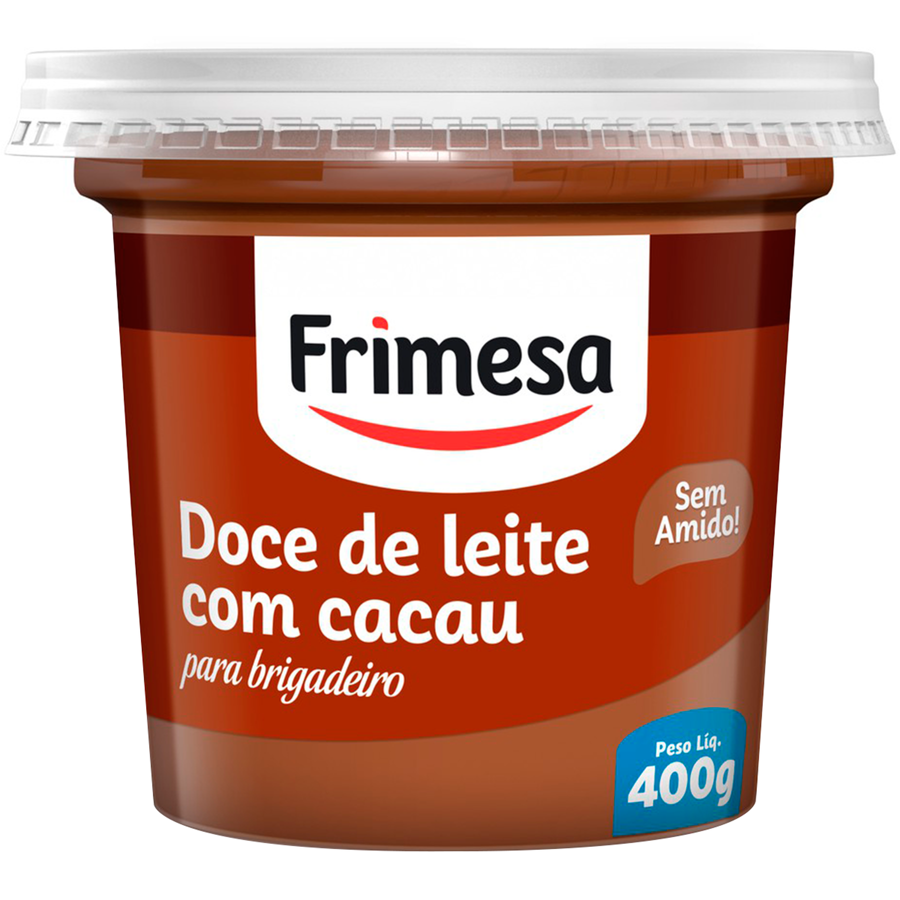 Doce de Leite com Cacau para Brigadeiro Frimesa Pote 400g