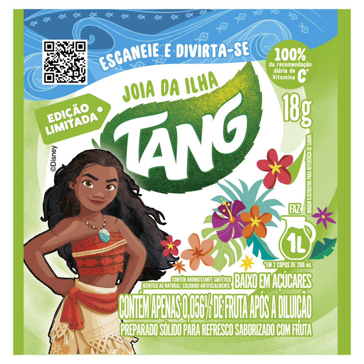Refresco em P&oacute; Joia da Ilha Tang Pacote 18g