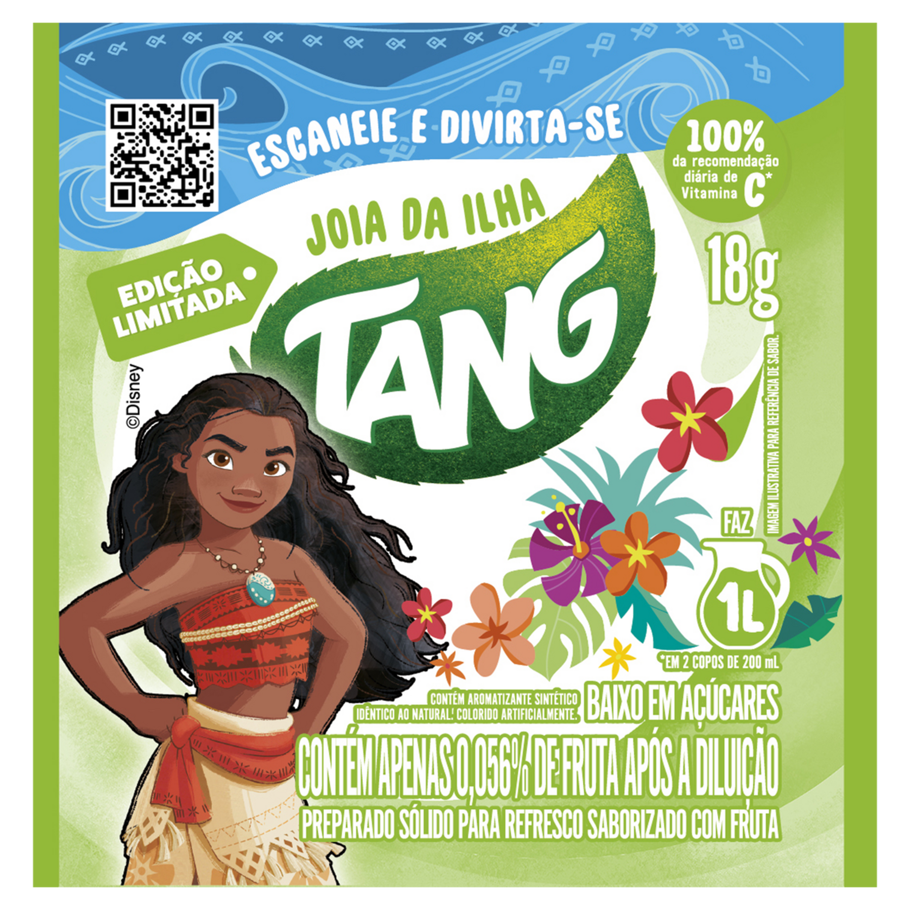 Refresco em P&oacute; Joia da Ilha Tang Pacote 18g