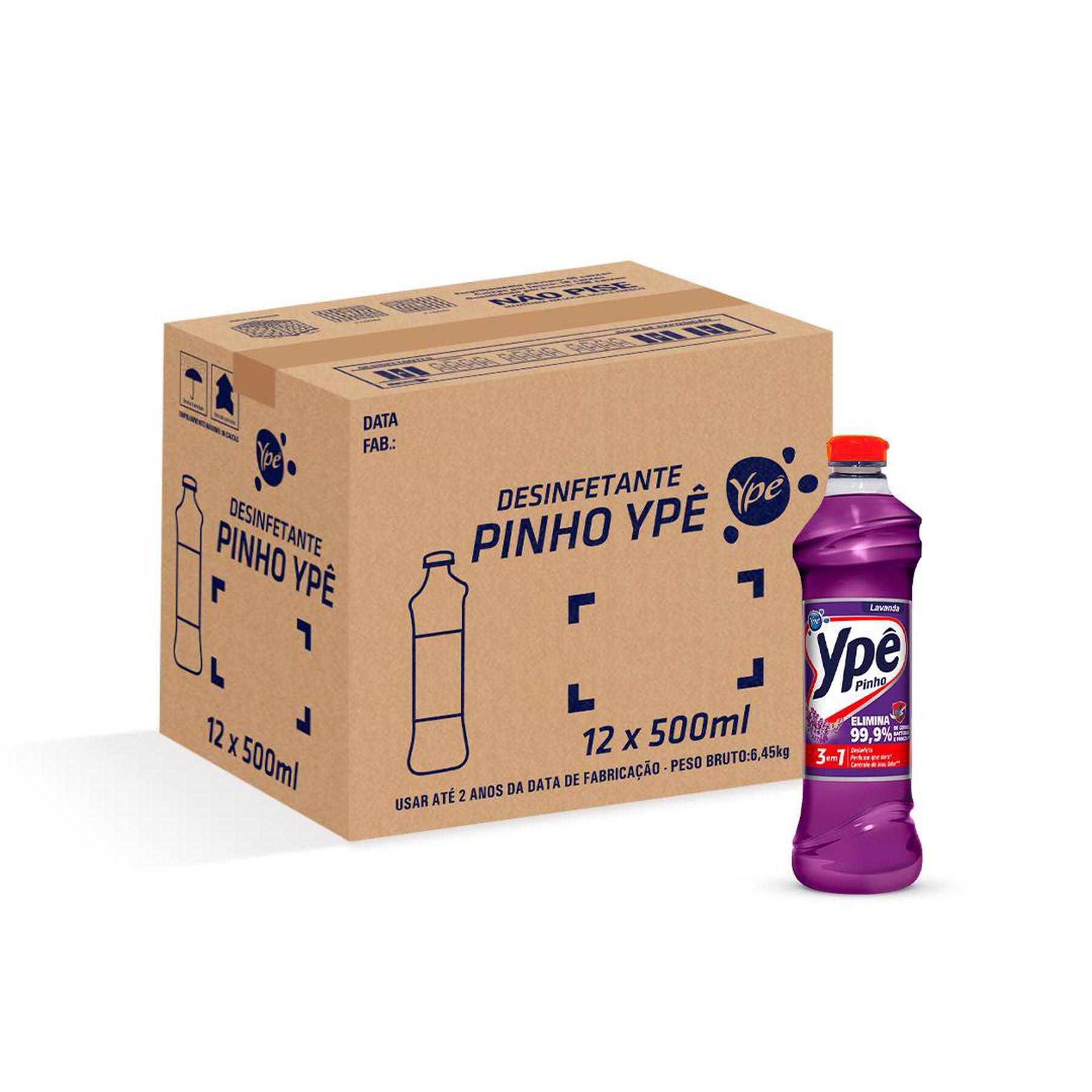 Desinfetante Lavanda Pinho Ypê 500ml