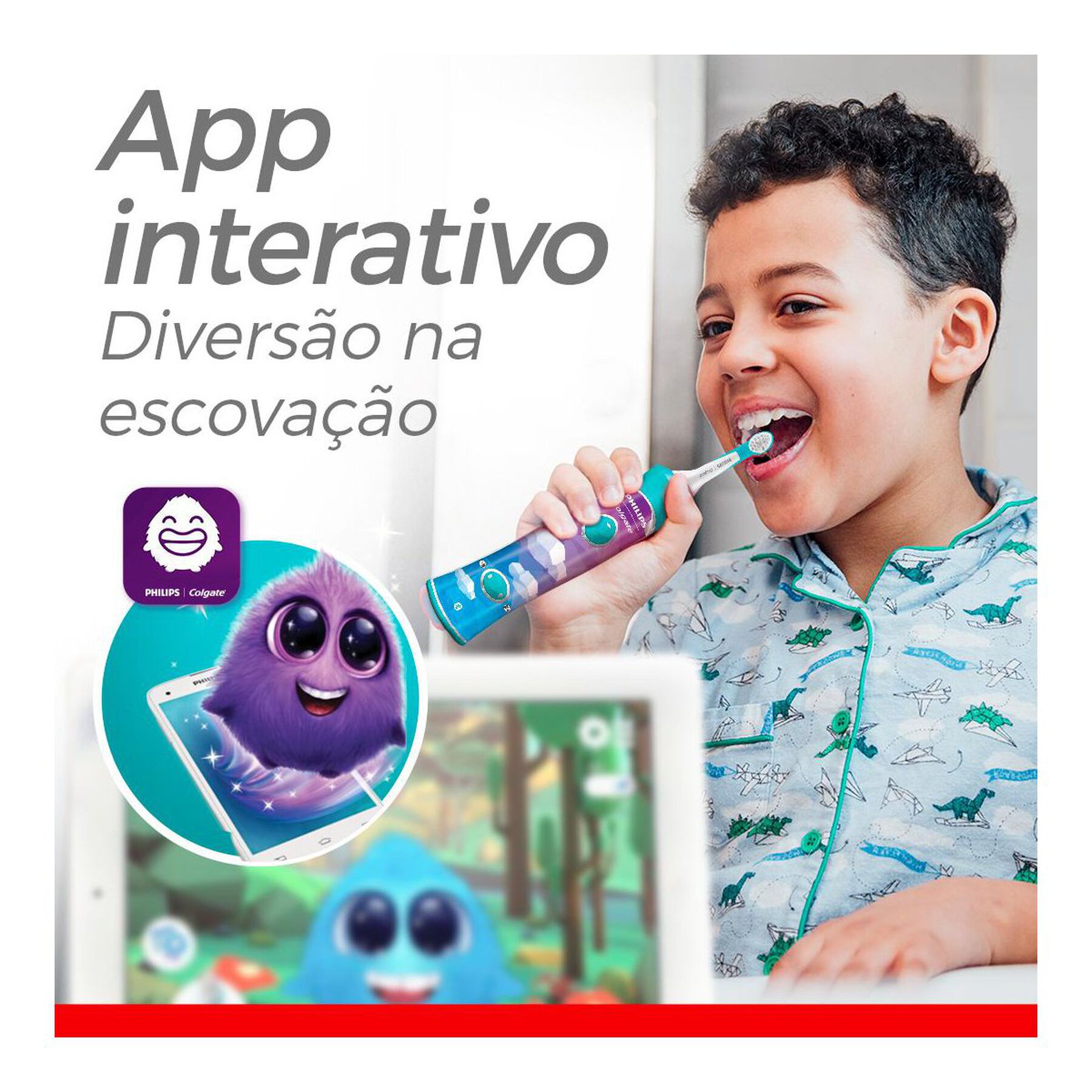 Escova Dental Infantil Elétrica For Kids Colgate + Philips