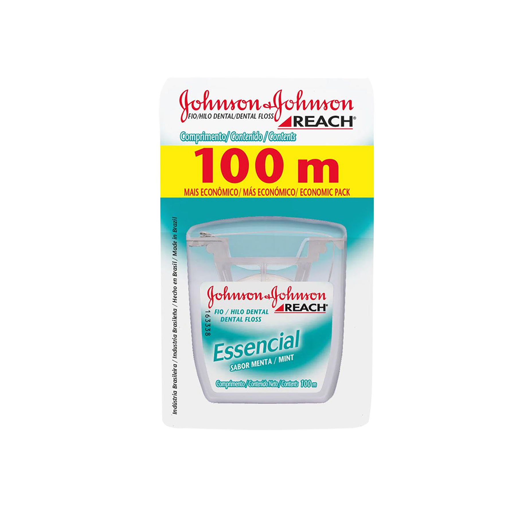 Fio Dental J&J R Essencial Menta 100m