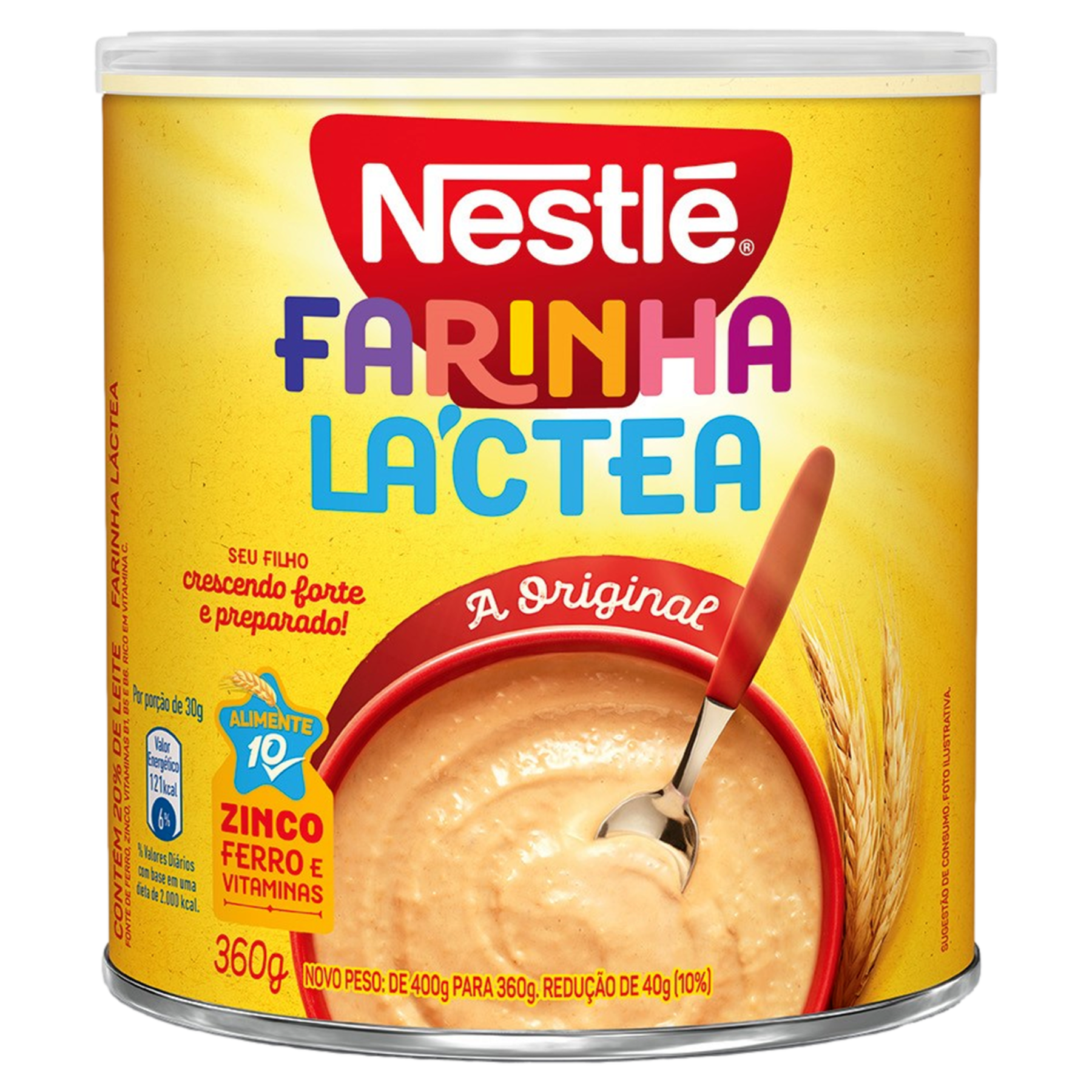 Farinha Láctea Original Nestlé Lata 360g