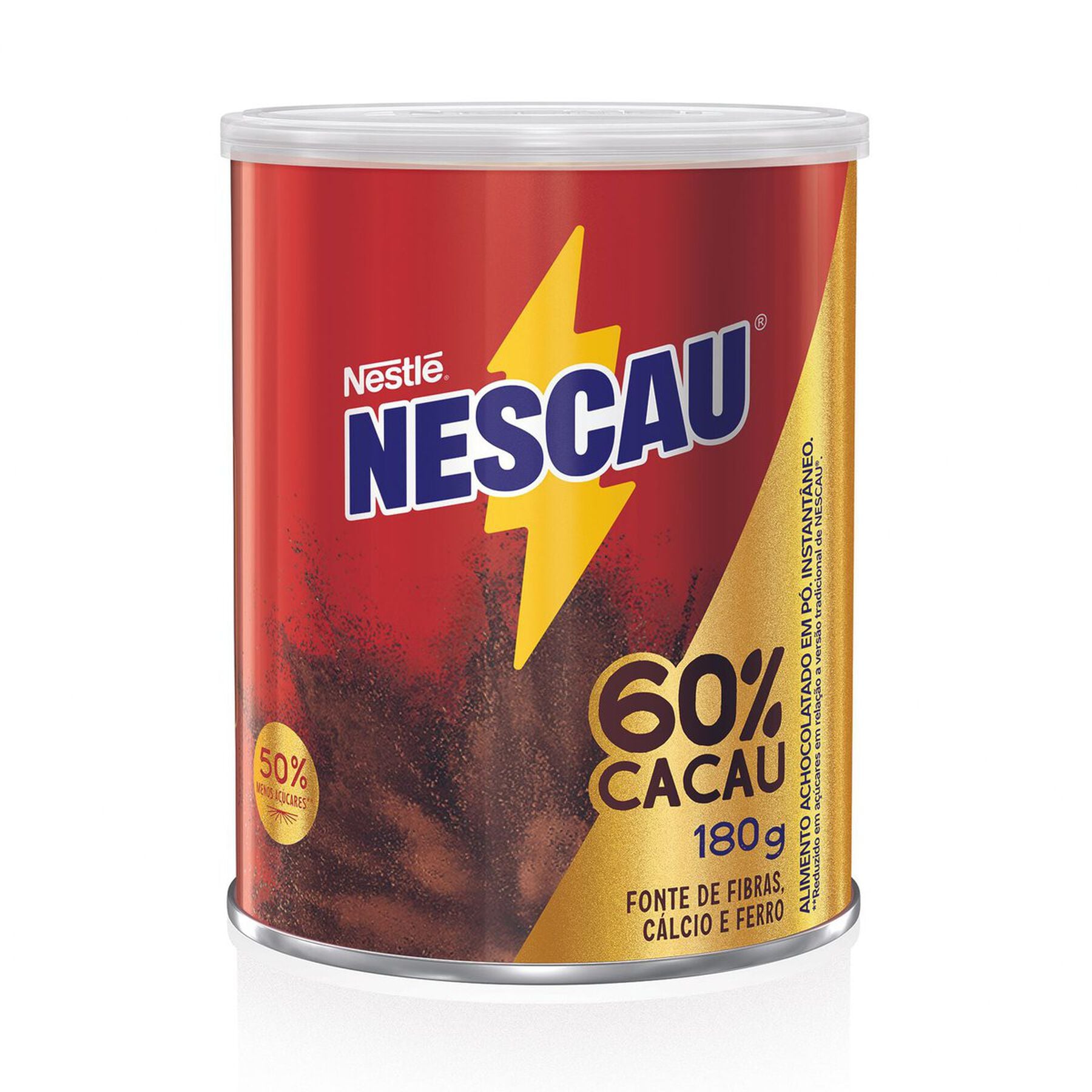 Achocolatado em P&oacute; Nescau 60% 180g&nbsp;
