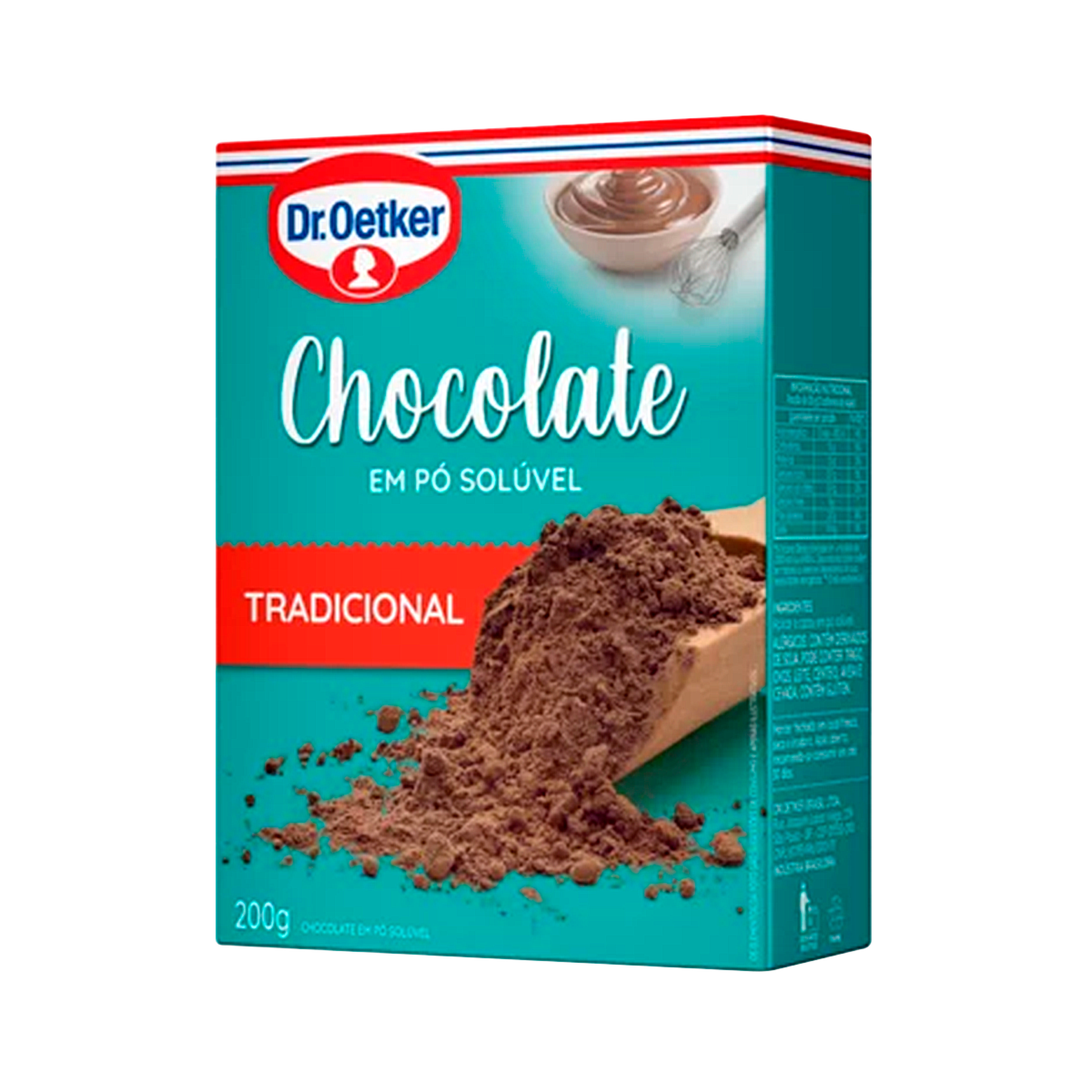 Chocolate em Pó Solúvel Tradicional Dr. Oetker 200g