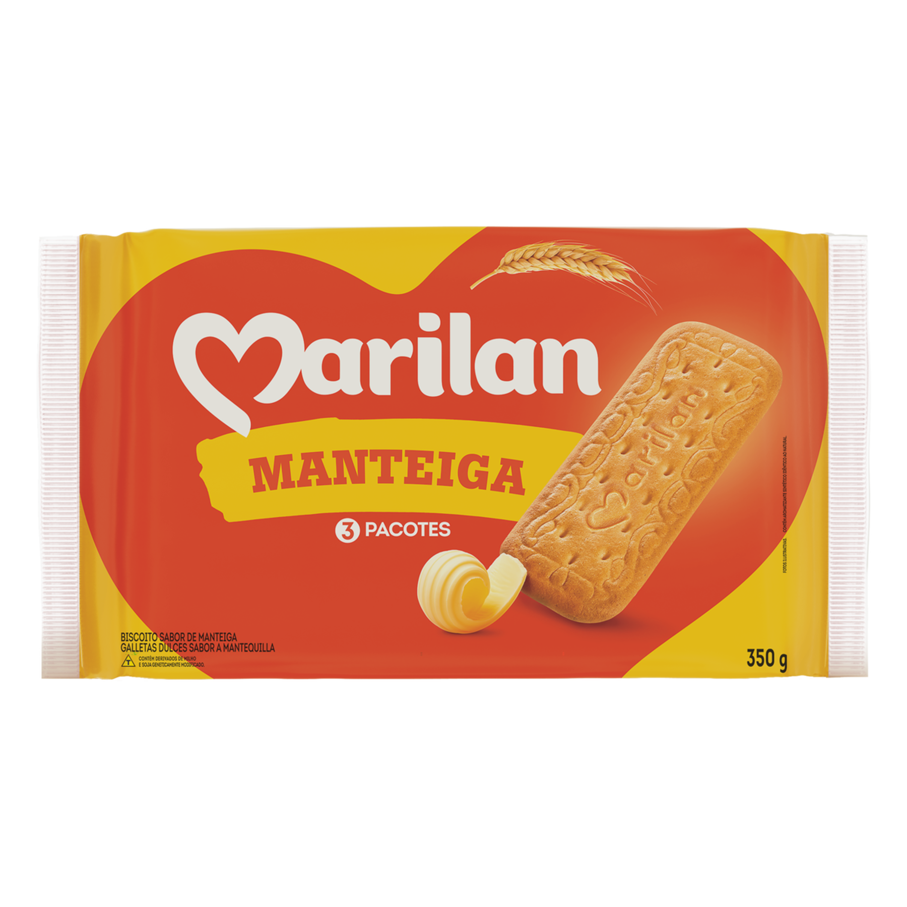 Biscoito Manteiga Marilan Pacote 350g