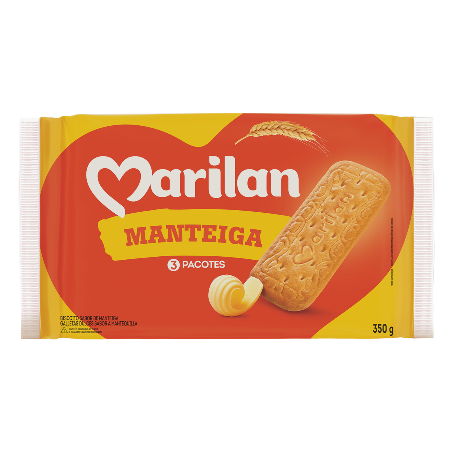 Biscoito Manteiga Marilan Pacote 350g