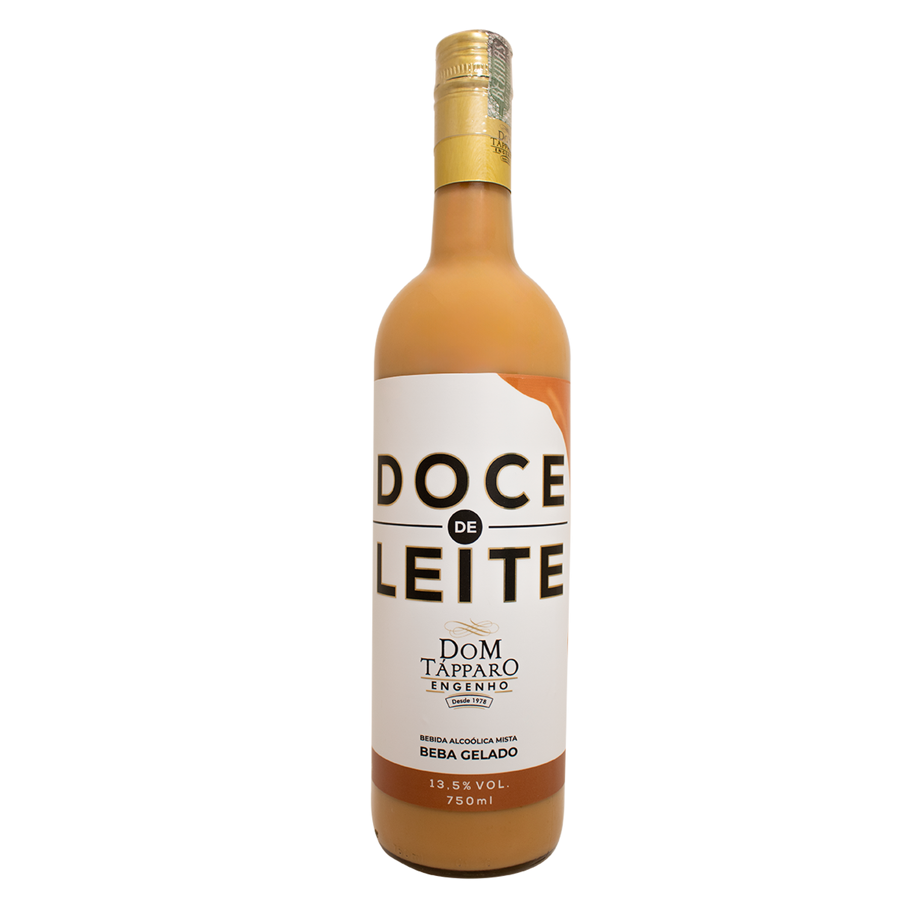 Licor de Doce de Leite Dom T&aacute;pparo Garrafa 750ml