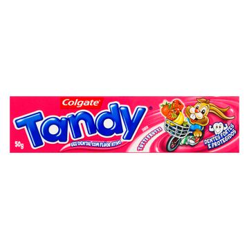 Gel Dental Infantil com Flúor Tutti Frutti Tandy Caixa 50g