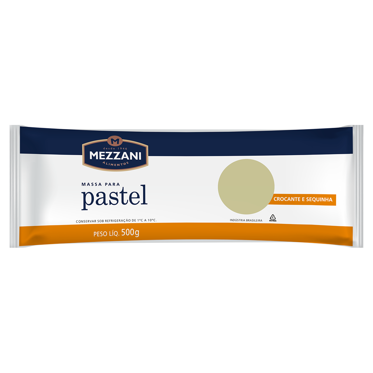 Massa para Pastel Mezzani Pacote 500g
