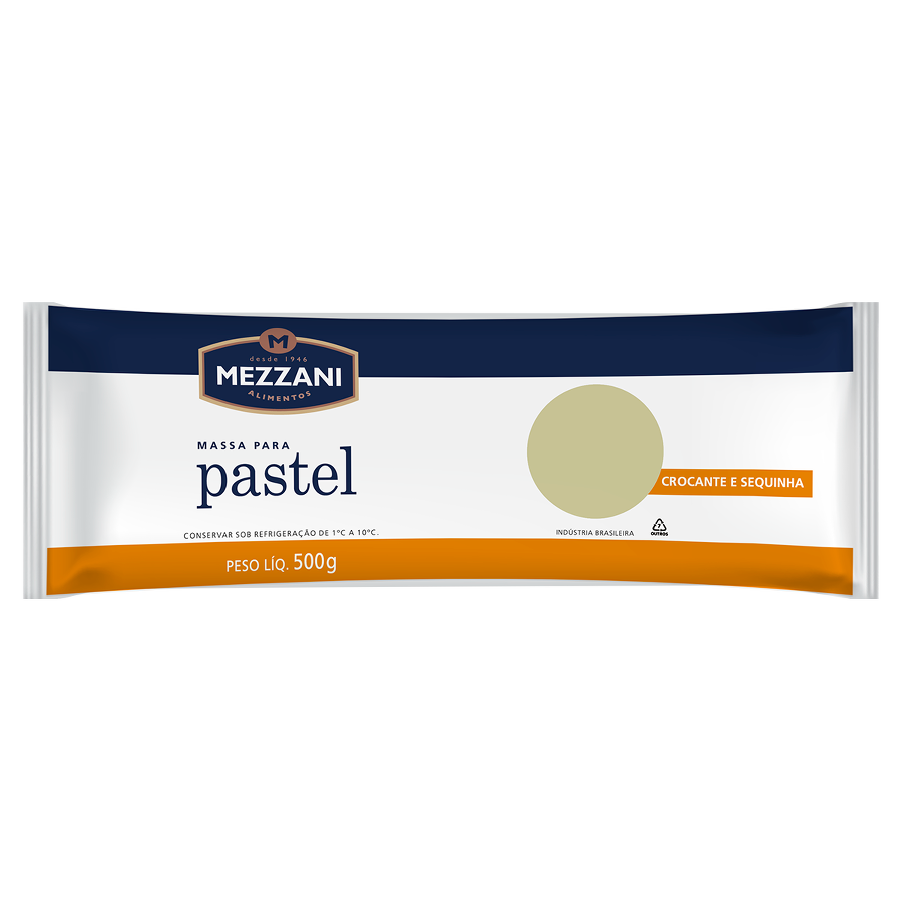 Massa para Pastel Mezzani Pacote 500g