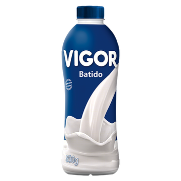 Iogurte Parcialmente Desnatado Batido Vigor Garrafa 800g